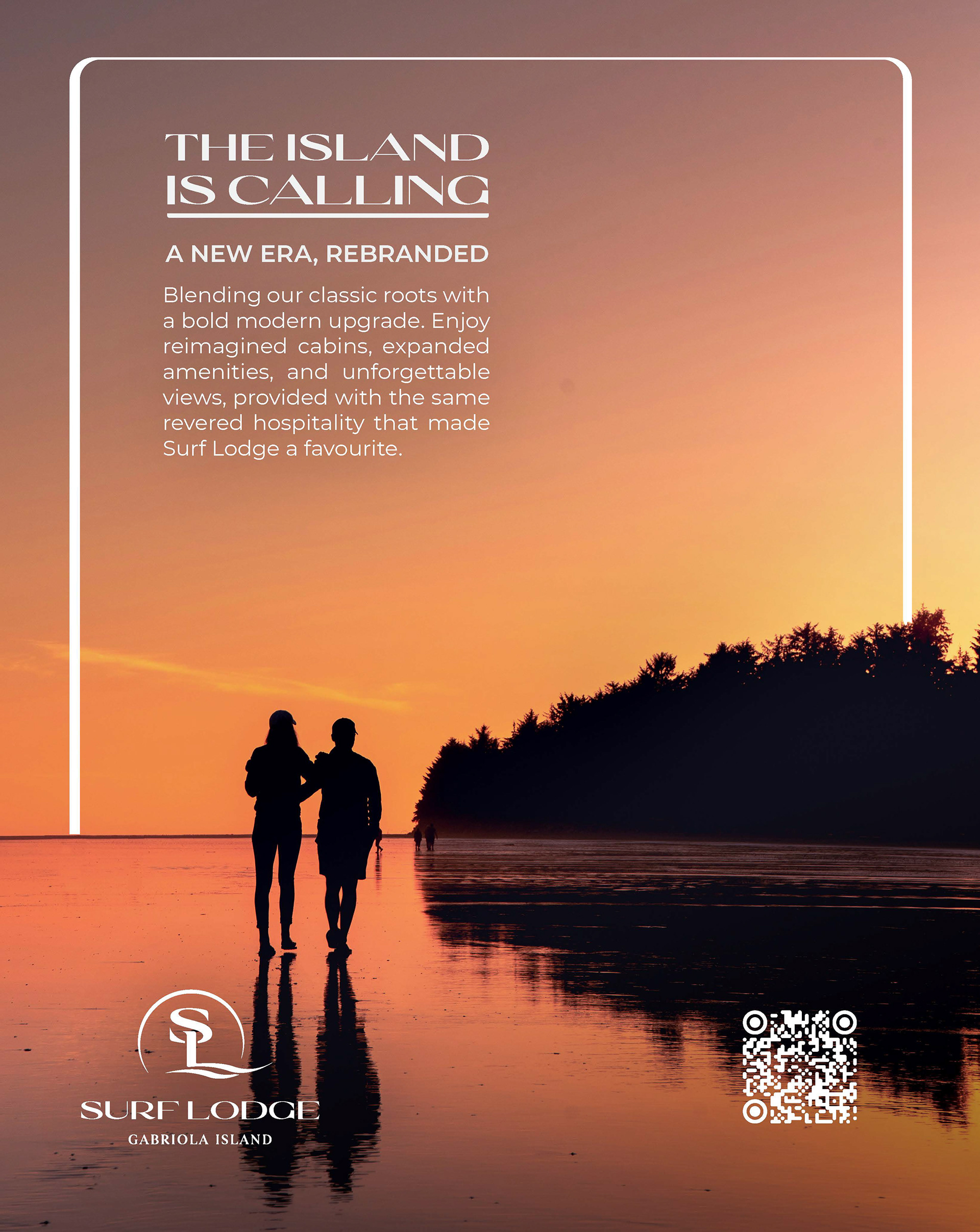 Surf Lodge Rebrand Advert