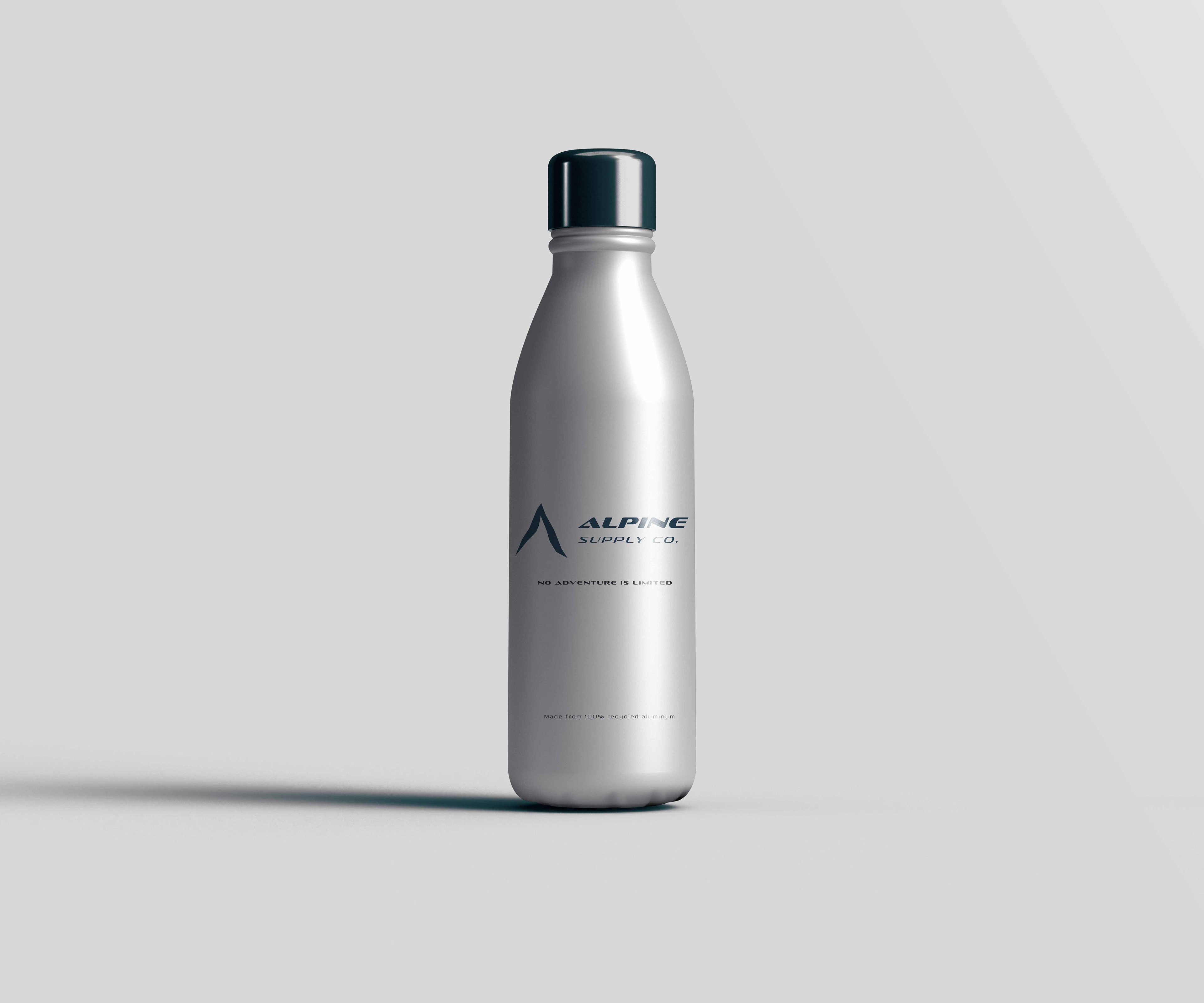 Alpine Supply Co. Metal Water Bottle