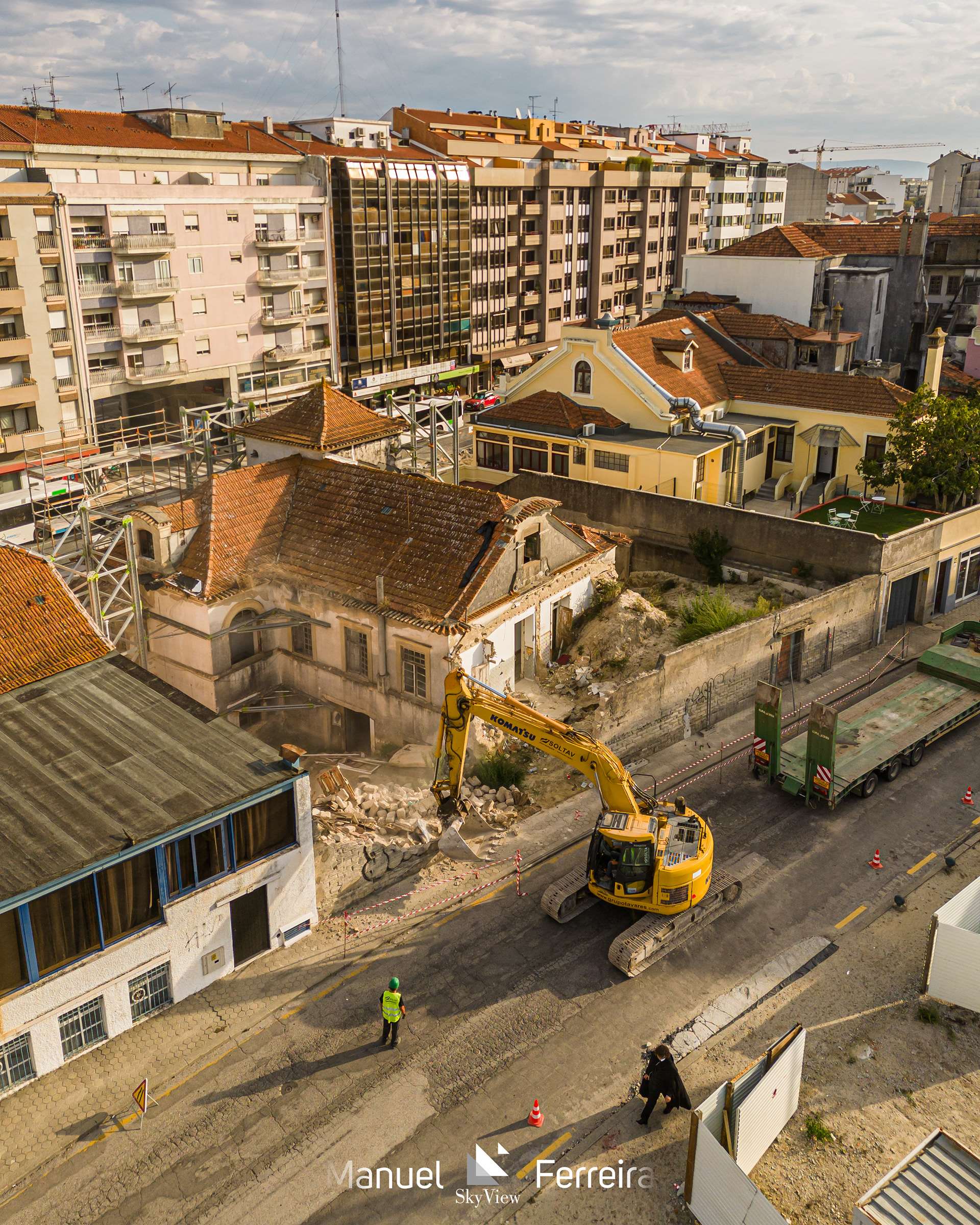 Demolição parcial Casa Ligia - Aveiro