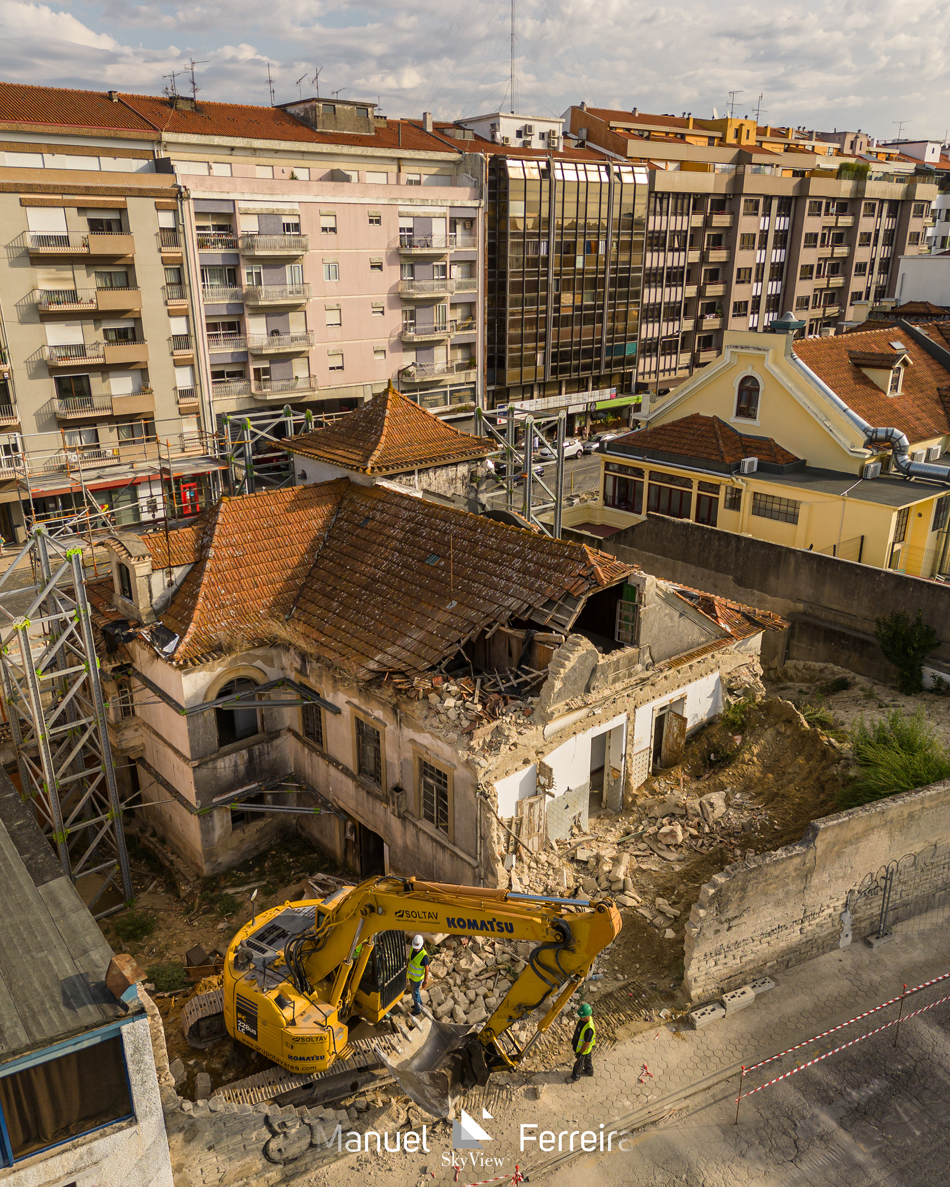 Demolição parcial Casa Ligia - Aveiro