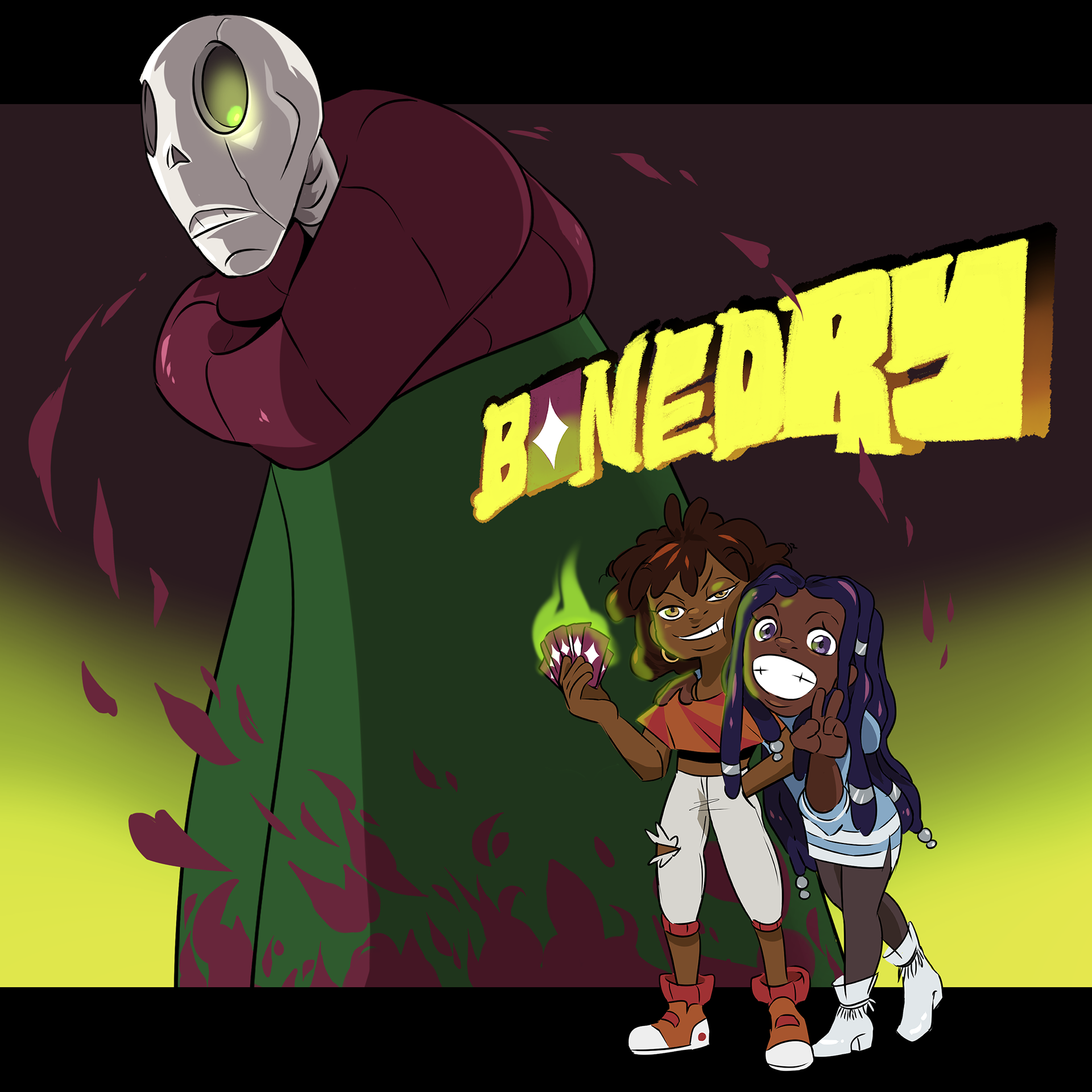 Bonedry Title Card