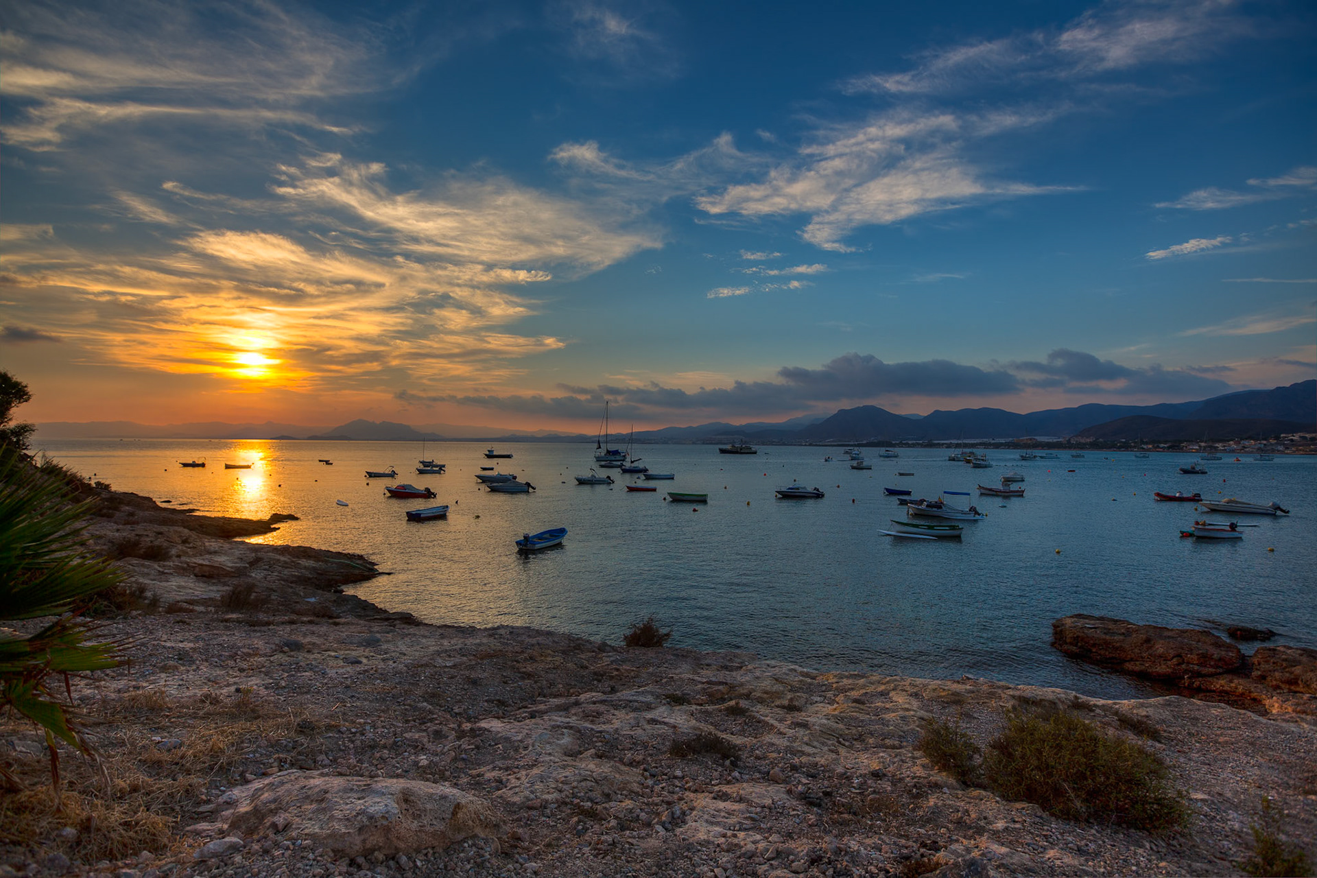 Sunset Bahia de Mazarrón
