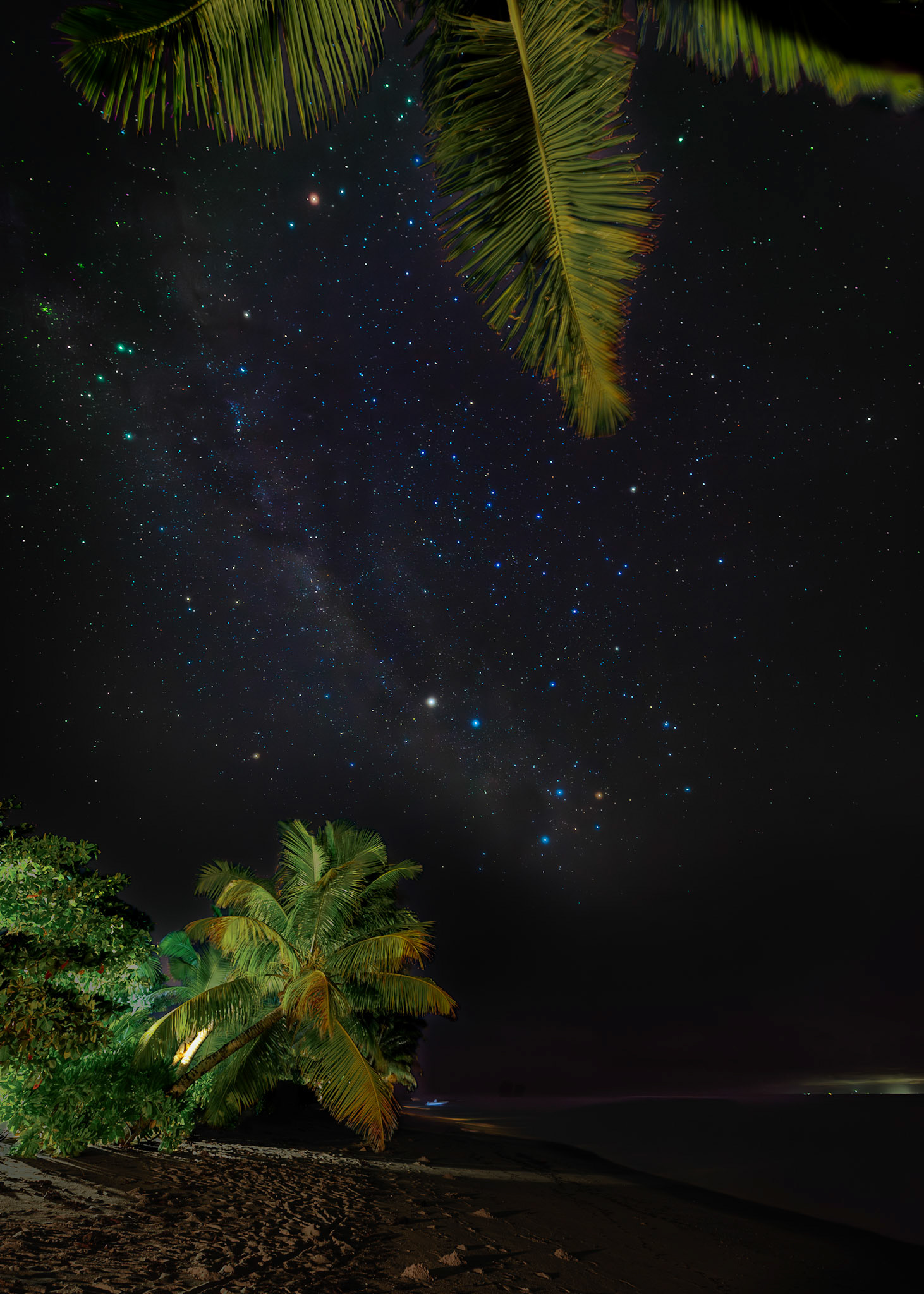 Equator Tropical night