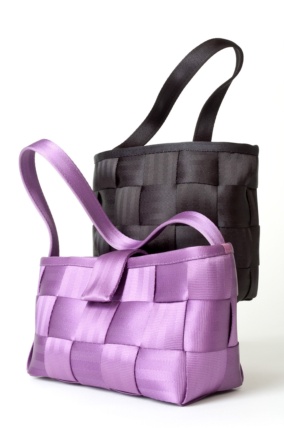 Seatbelt purses product shoot | Photo © Scott Weaver