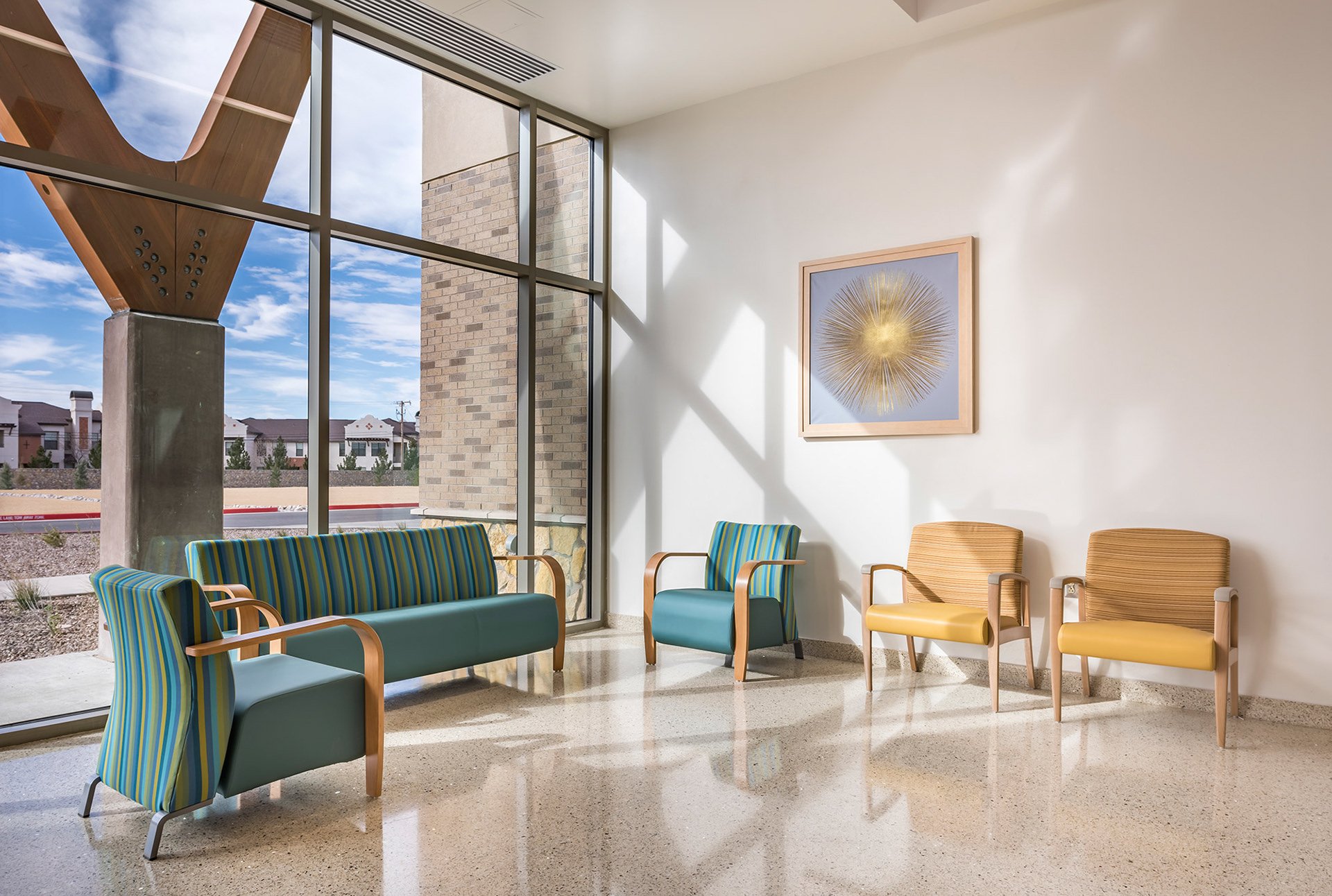 UMC Eastside Clinic waiting area El Paso TX | Photo © Scott Weaver