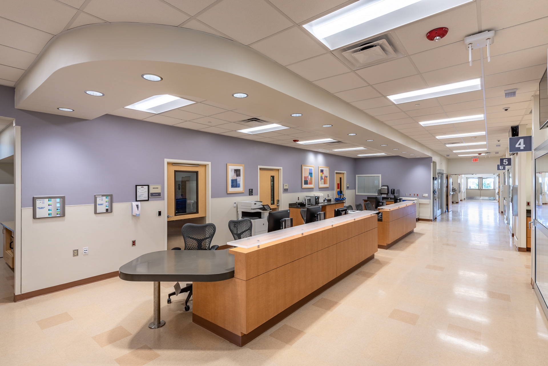 UMC Eastside ER Nurse Station El Paso TX | Photo © Scott Weaver