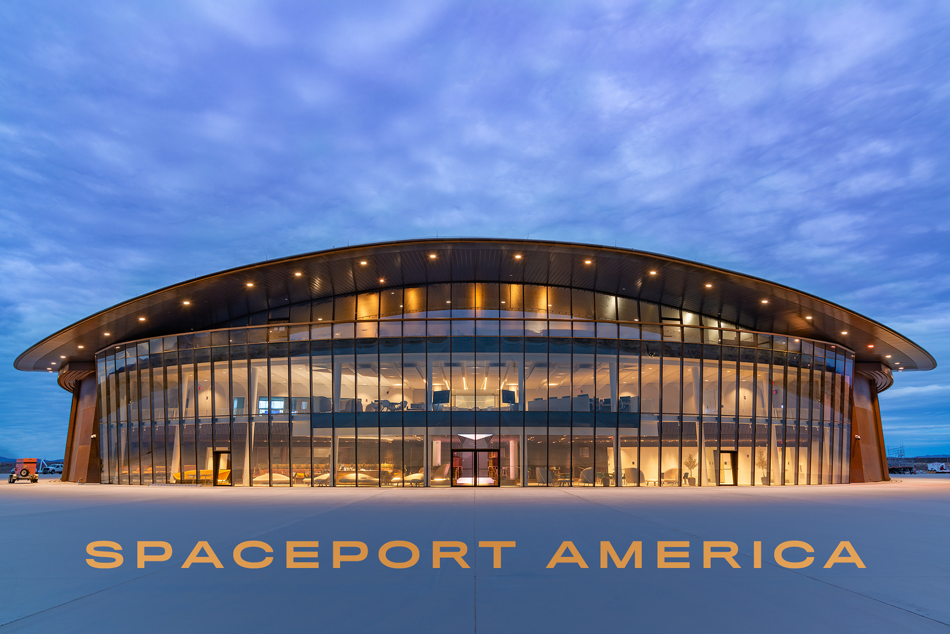Spaceport America at Dawn. Photo © Scott Weaver 2020