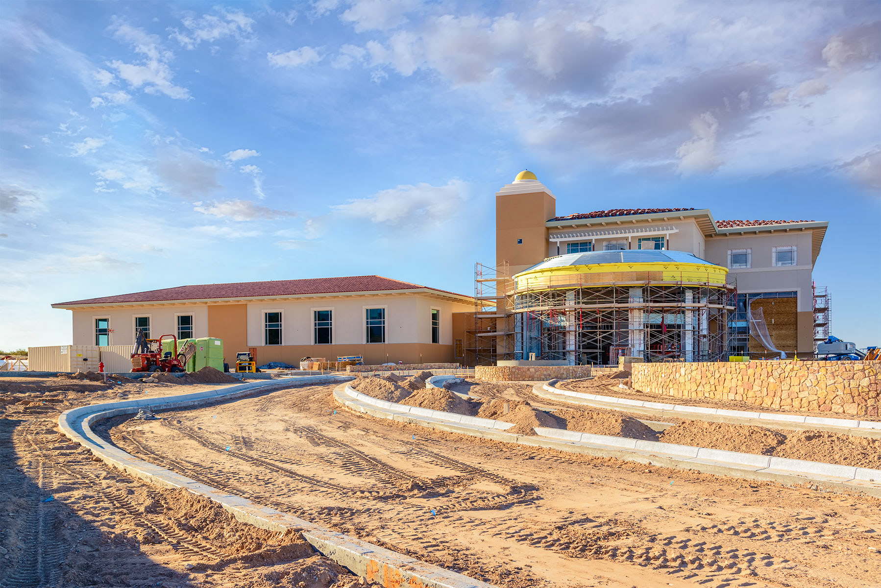 Burrell College of Medicine under construction Las Cruces NM | Photo © Scott Weaver