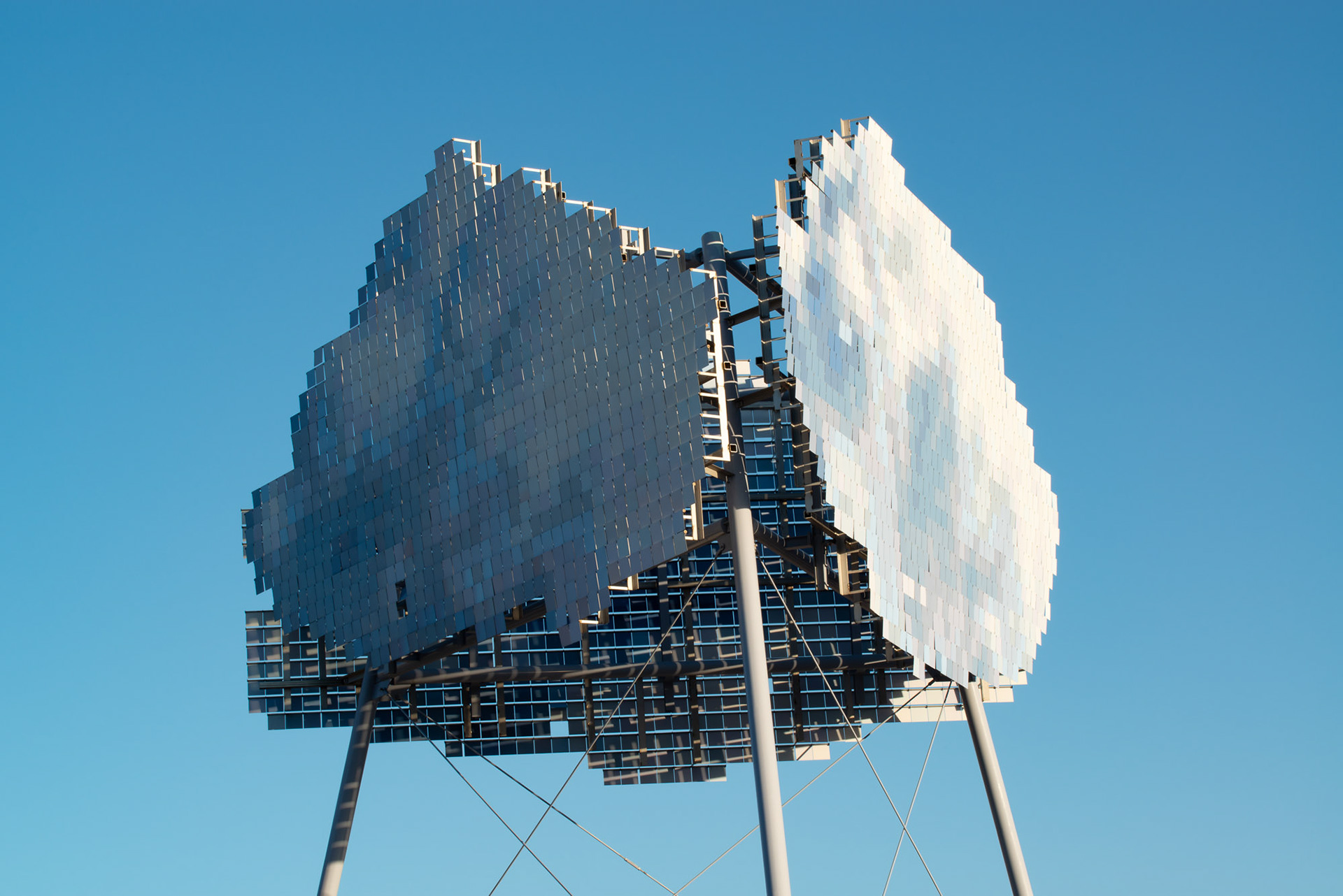 Public artwork, UTEP, El Paso TX. Photo © Scott Weaver
