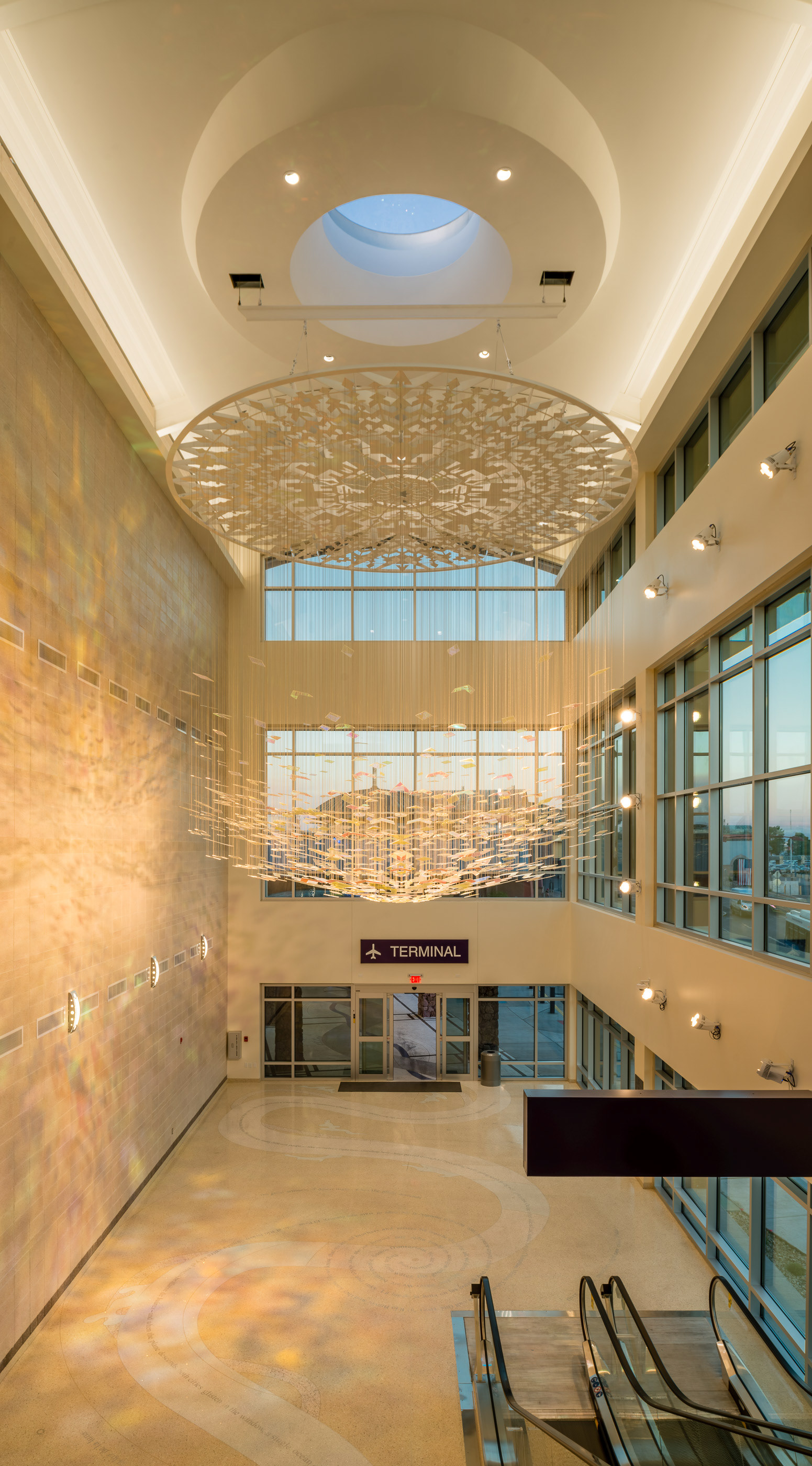 El Paso TX  Int Airport CONRAC Foyer 