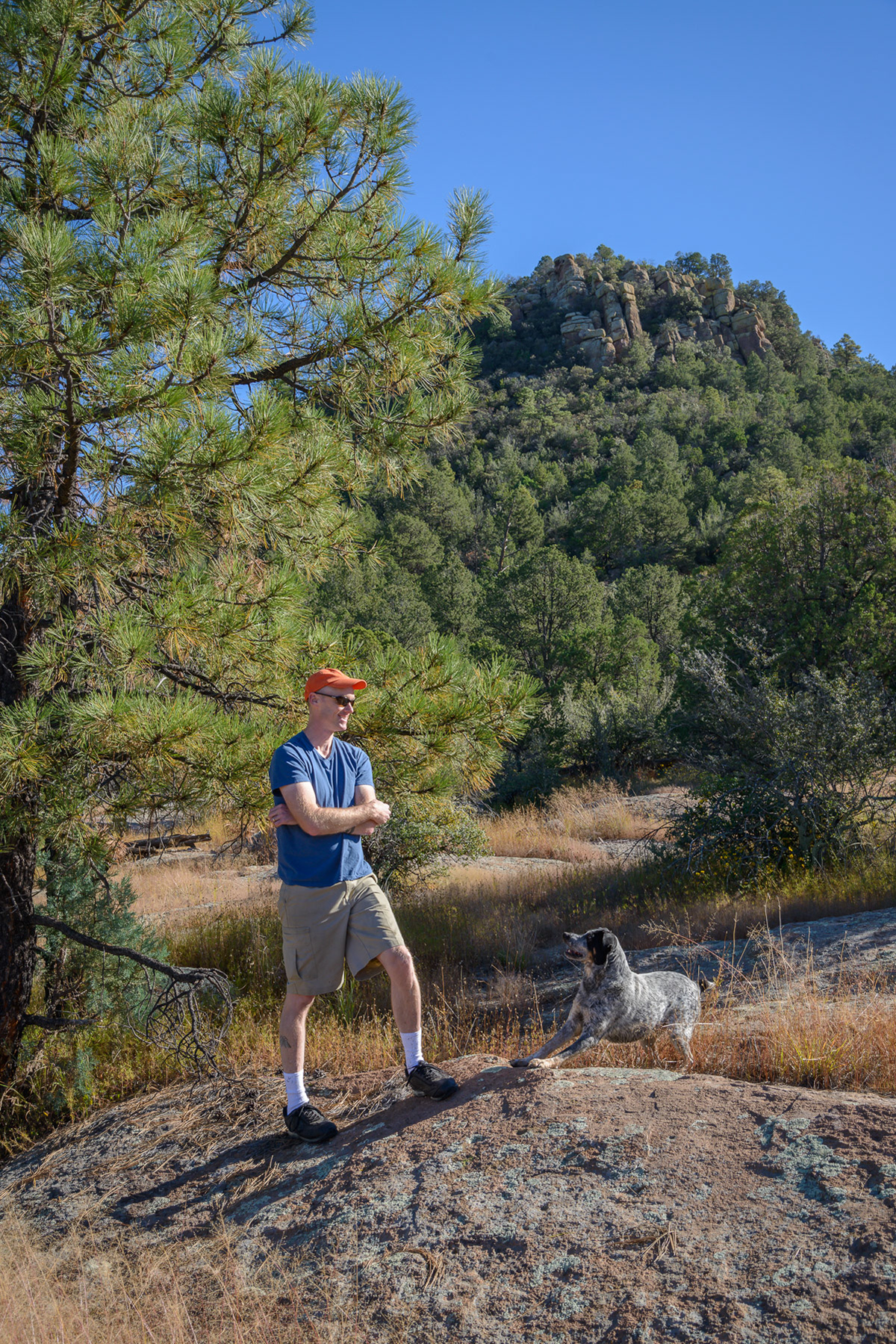 Natural Foods Author Rob Connoley in the Gila Wilderness NM