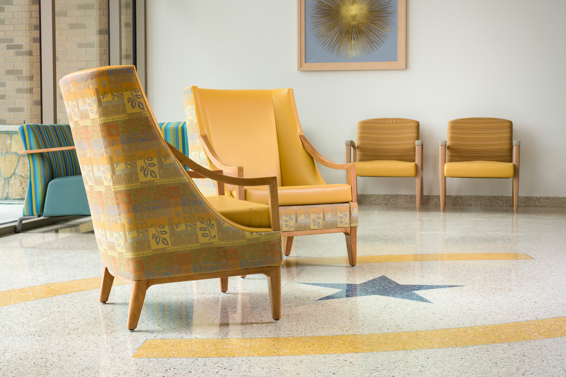 UMC Eastside Clinic, Seating detail, El Paso TX