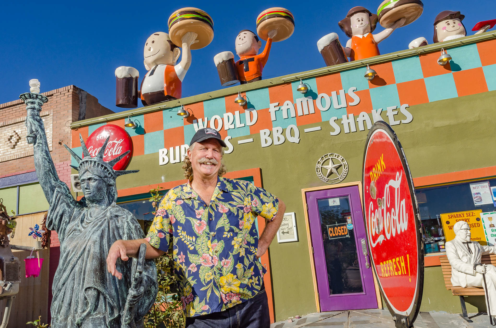 Teako Nunn, Sparky's Cafe, Hatch NM