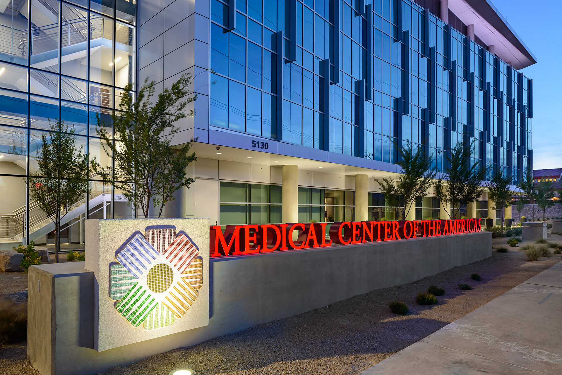 Cardwell Collaborative Bldg at Medical Center of the Americas El Paso TX | Photo © Scott Weaver