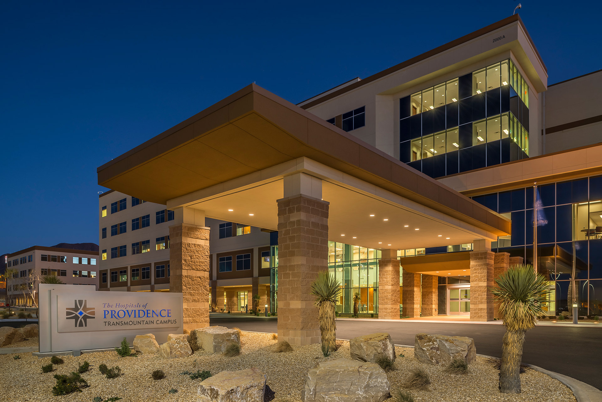 Providence Transmountain Hospital, El Paso TX. Photo © Scott Weaver