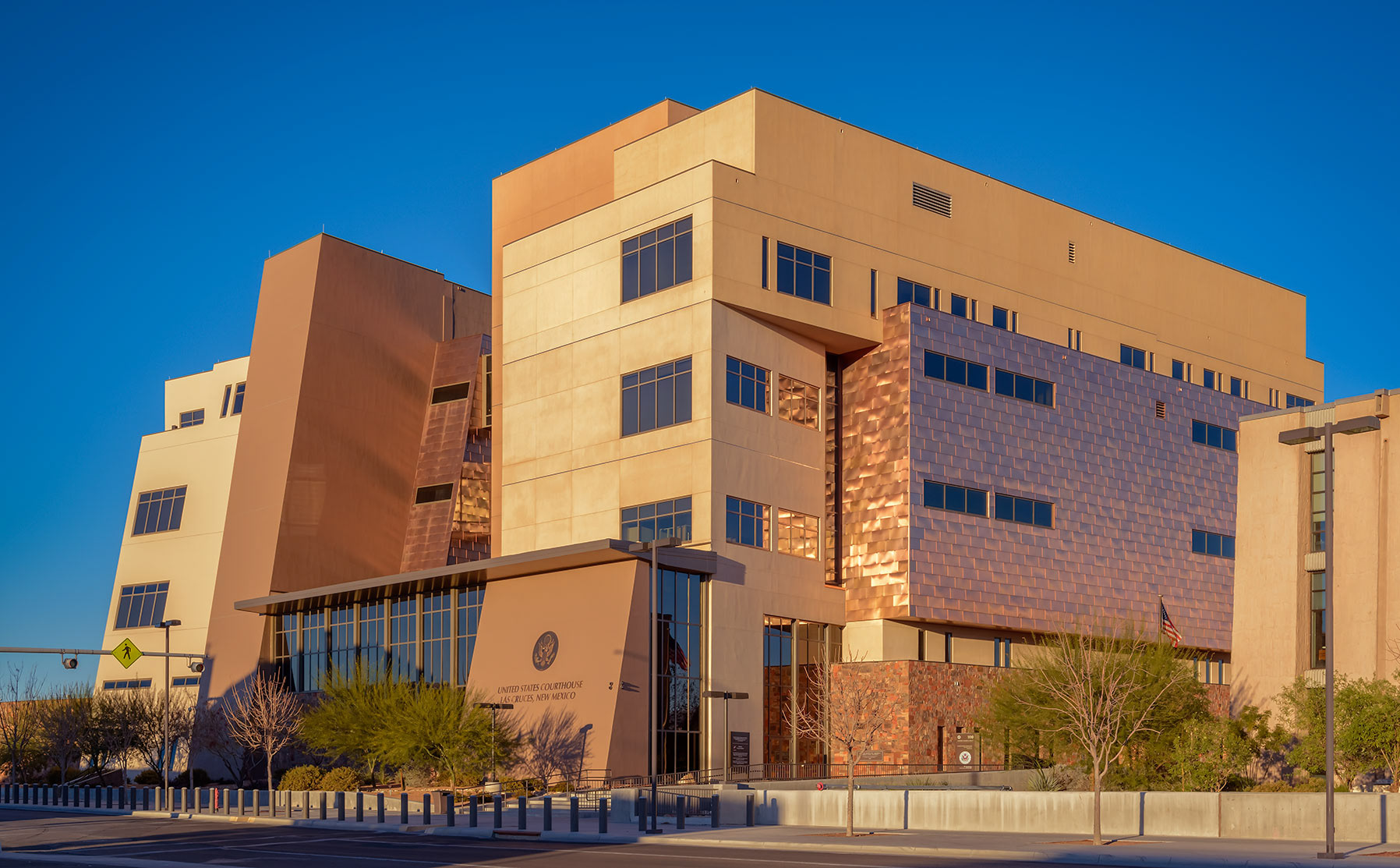 Federal Courthouse at sunset Las Cruces NM | Photo © Scott Weaver