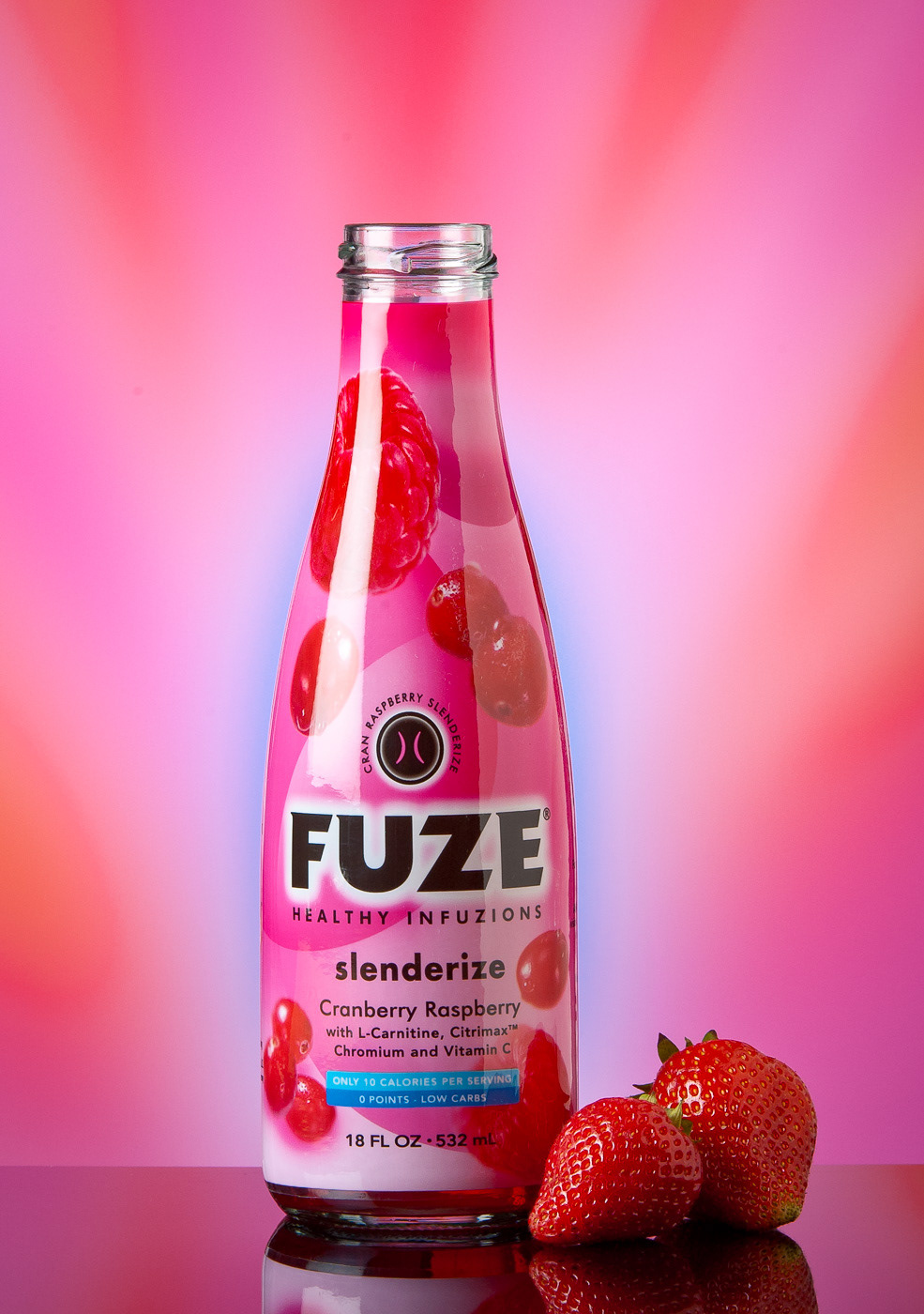 Fuze Stawberry Raspberry Product Shoot | Photo © Scott Weaver
