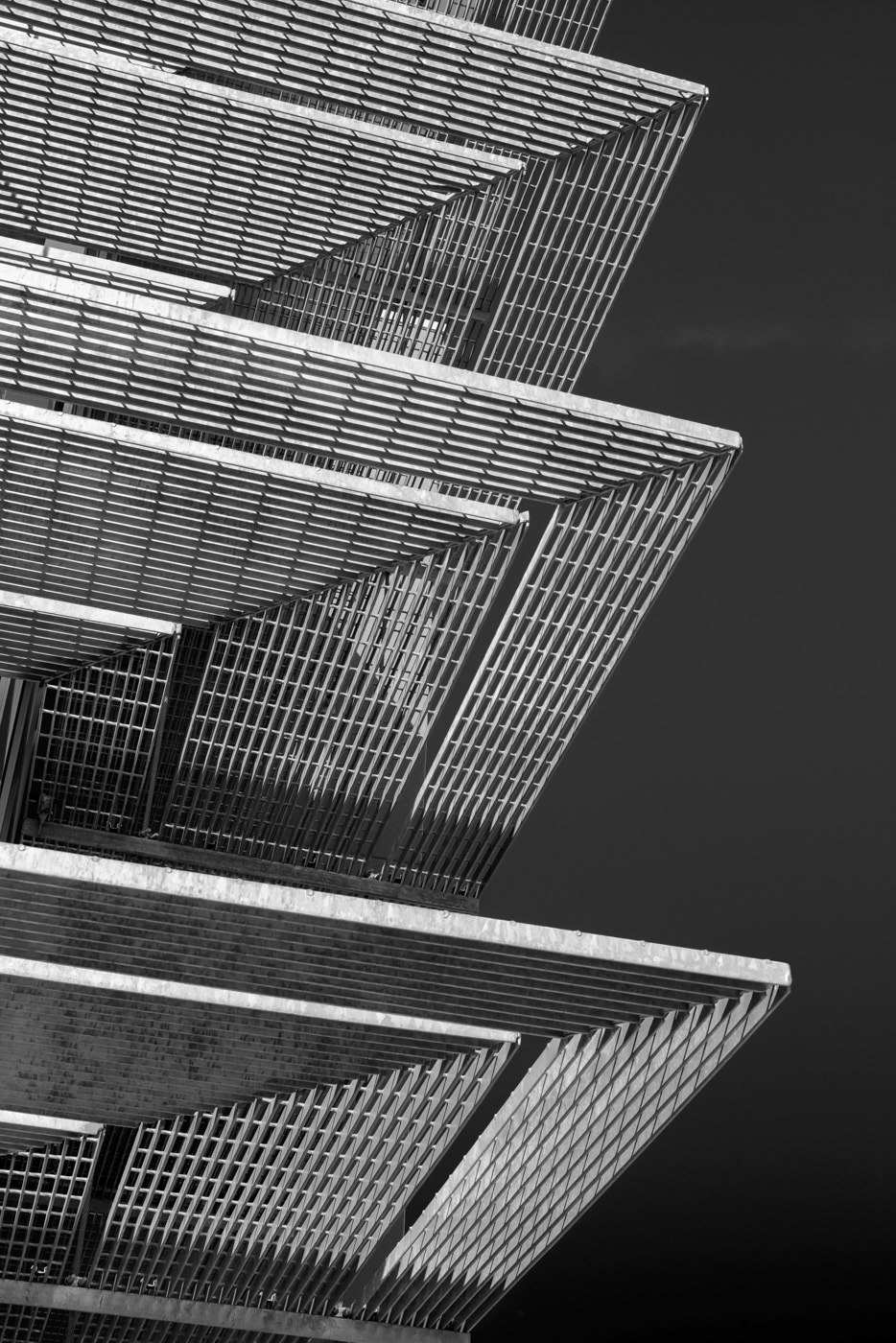 Architectural study in B&W. Photo © Scott Weaver