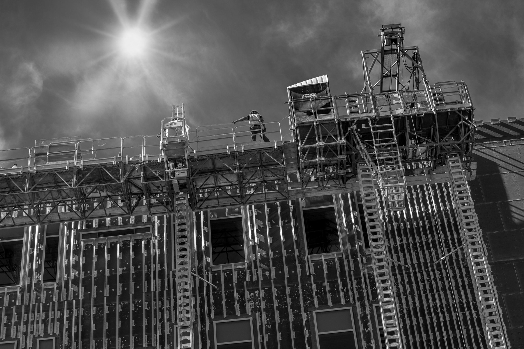 Ft Bliss WBAMC under construction 2017 | Photo © Scott Weaver