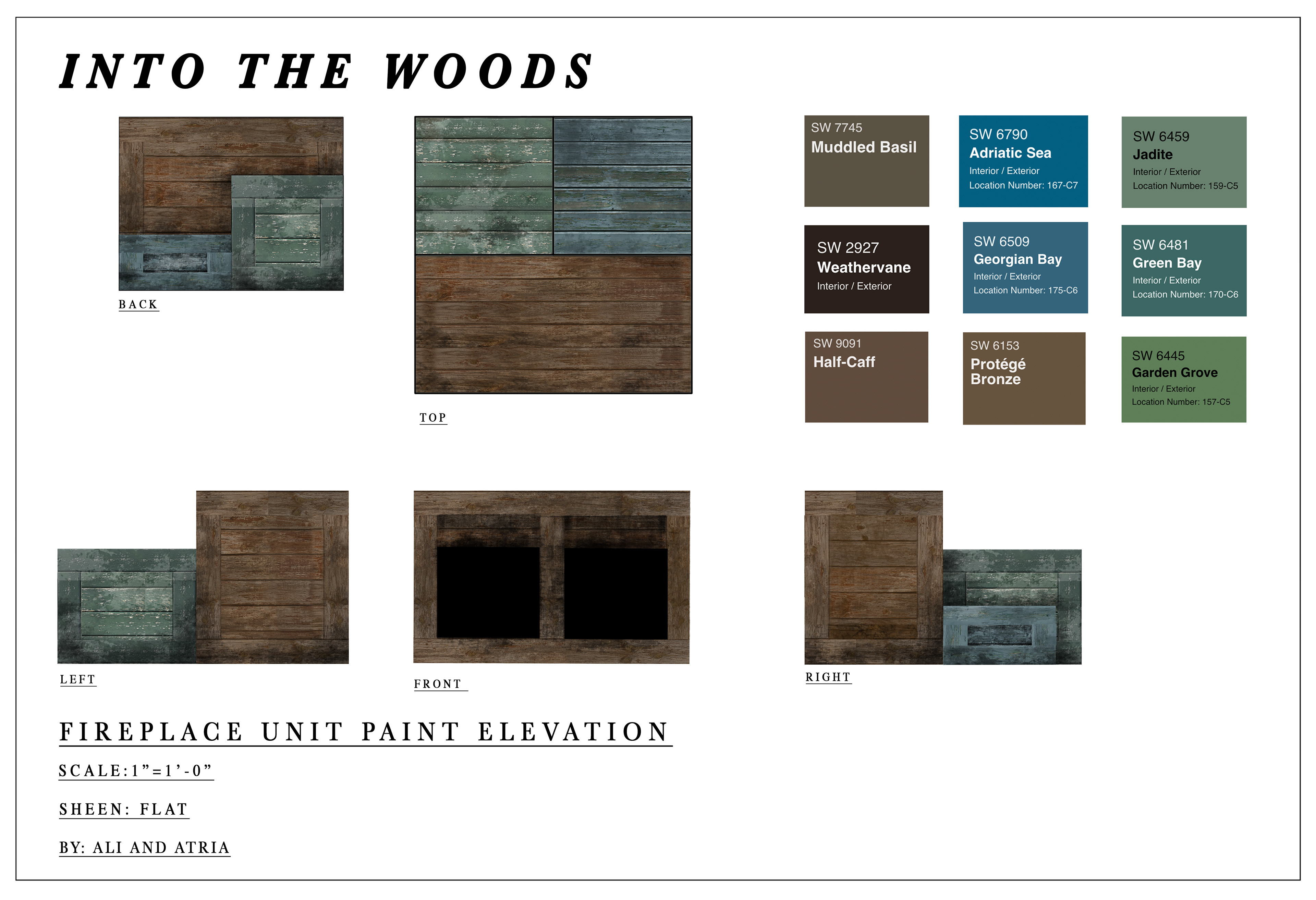 Into the Woods - Paint Elevation