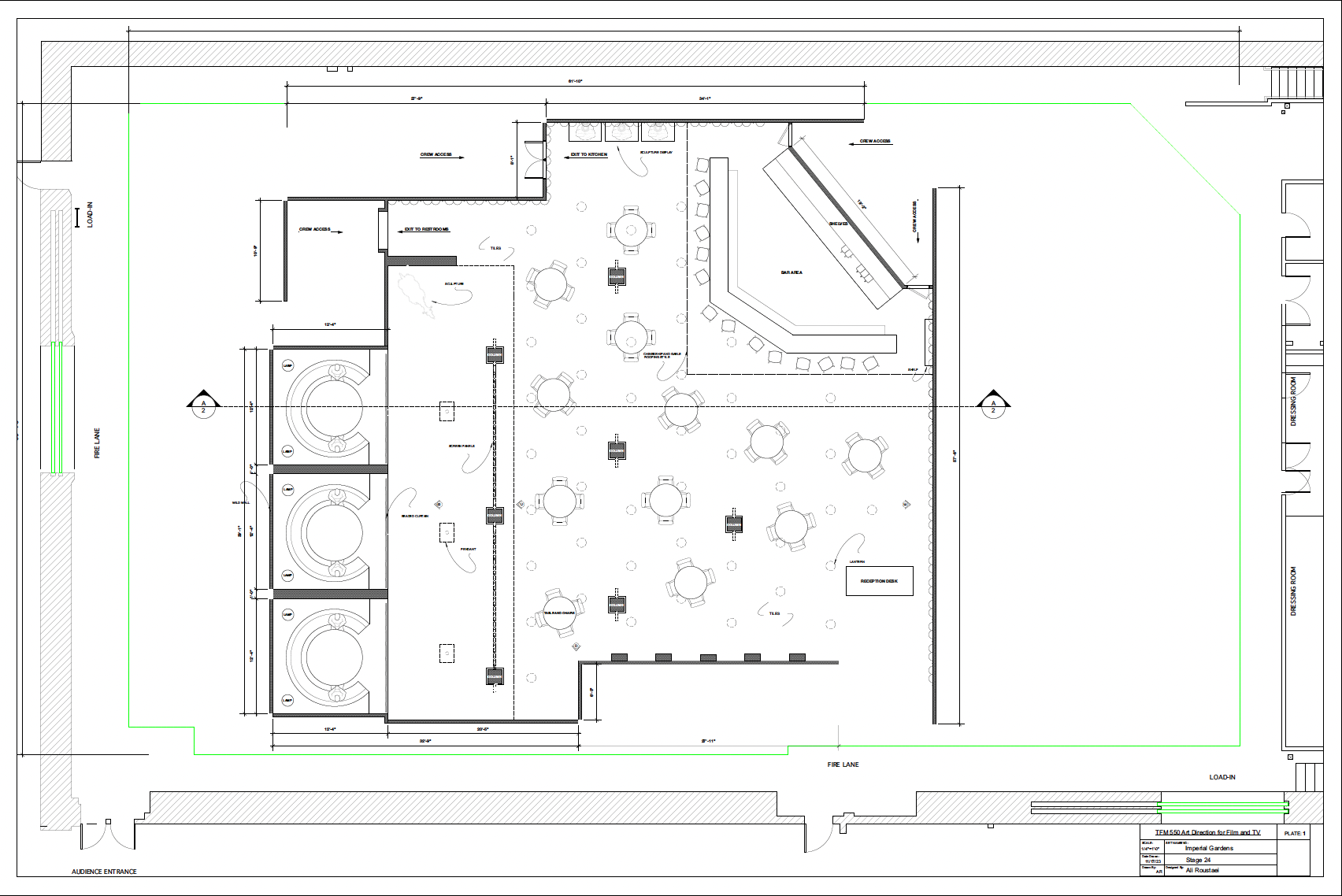 Hail Caesar - Ground Plan