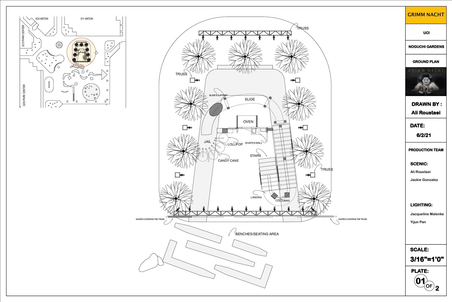 Grimm Nacht - Ground Plan