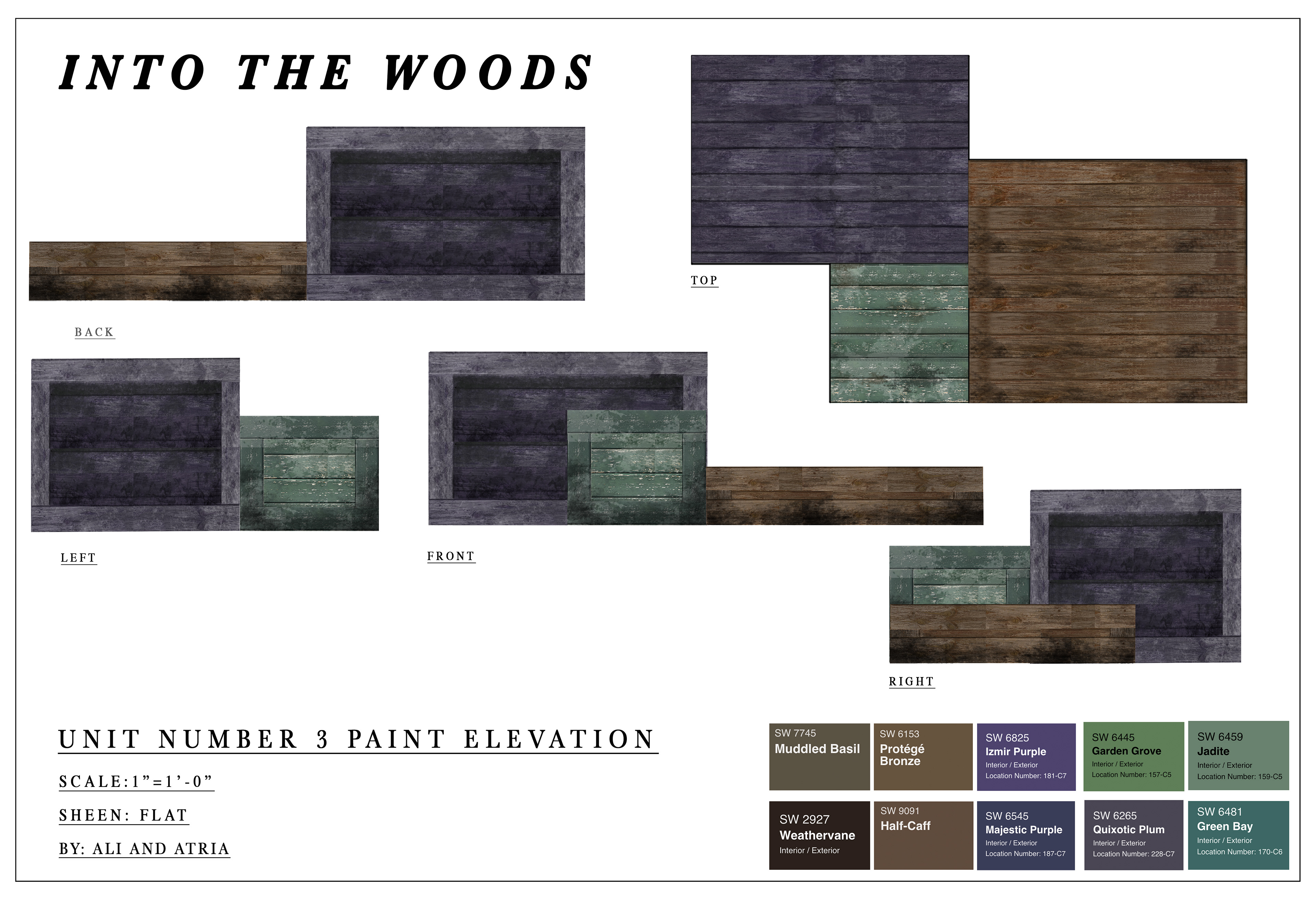 Into the Woods - Paint Elevation