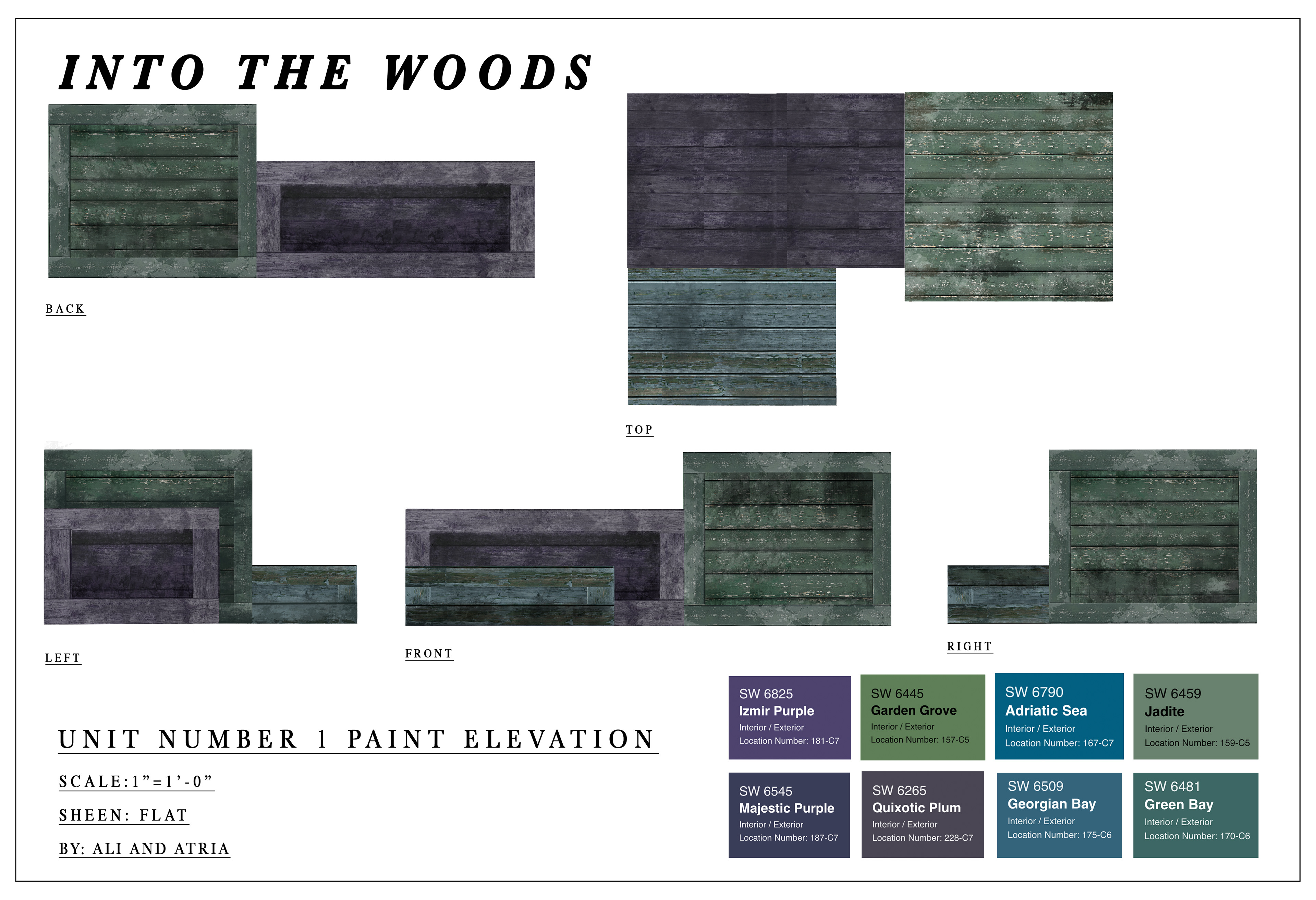 Into the Woods - Paint Elevation