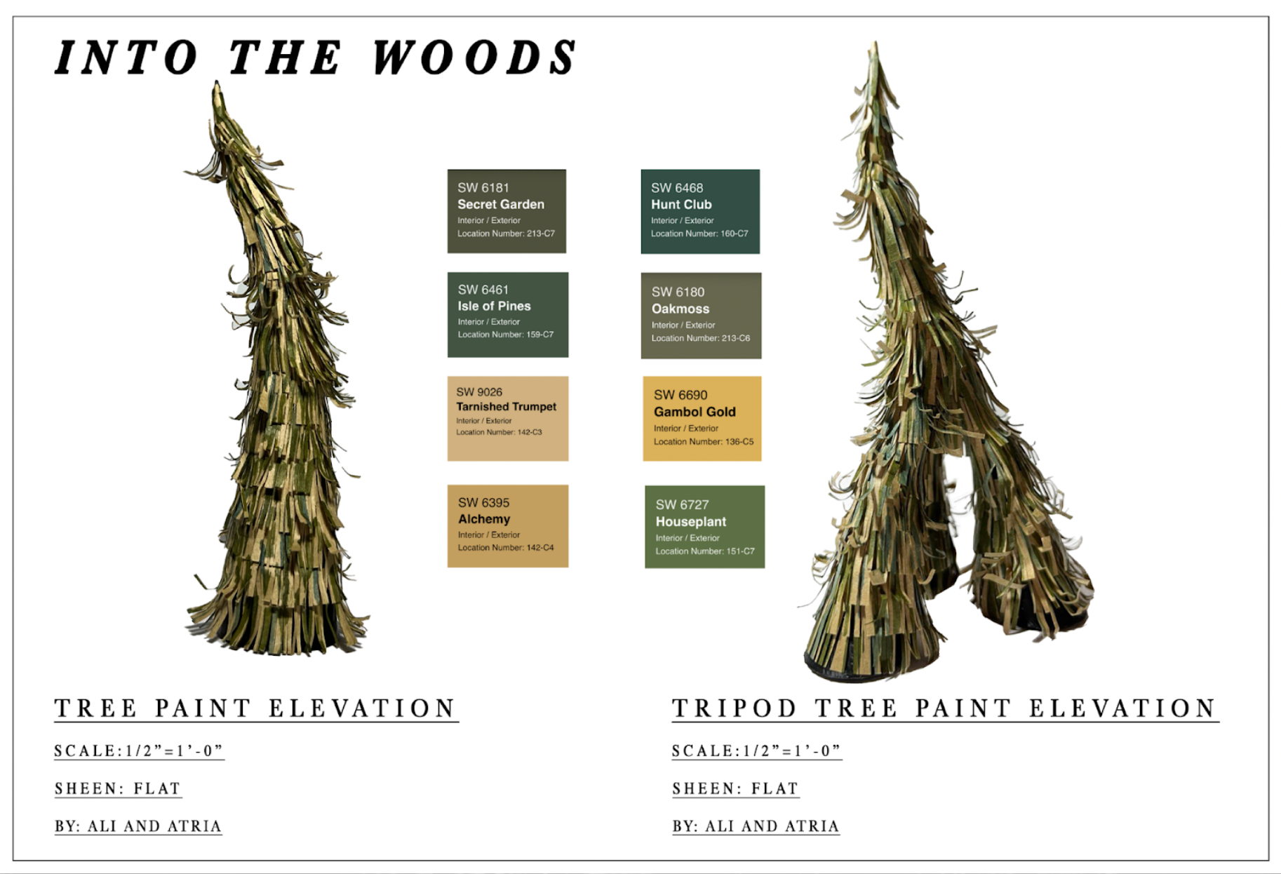 Into the Woods - Paint Elevation