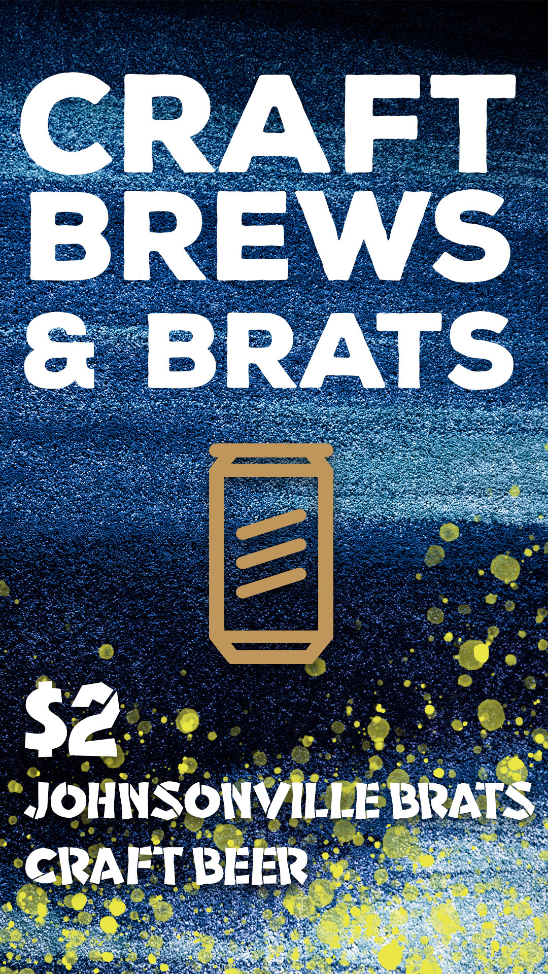 Craft Brews and Brats Graphic