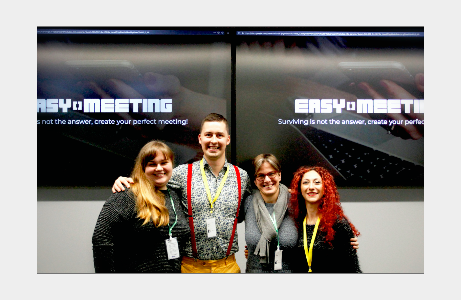 picture of Easy Meeting team at Facebook office in Zurich