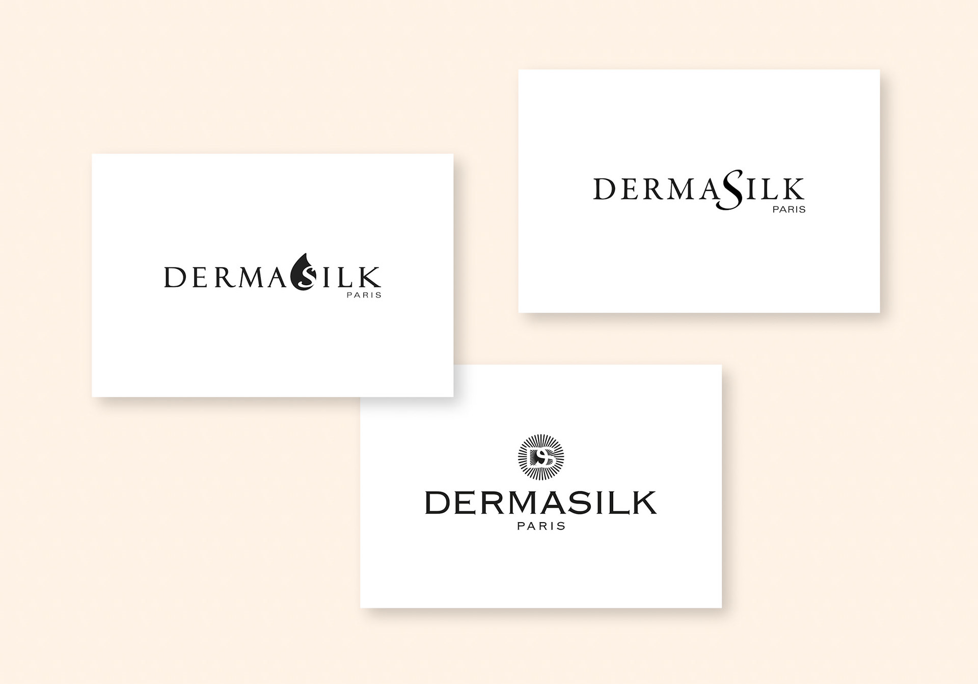 Création graphique d'un Logo / DERMASILK Cosmétique