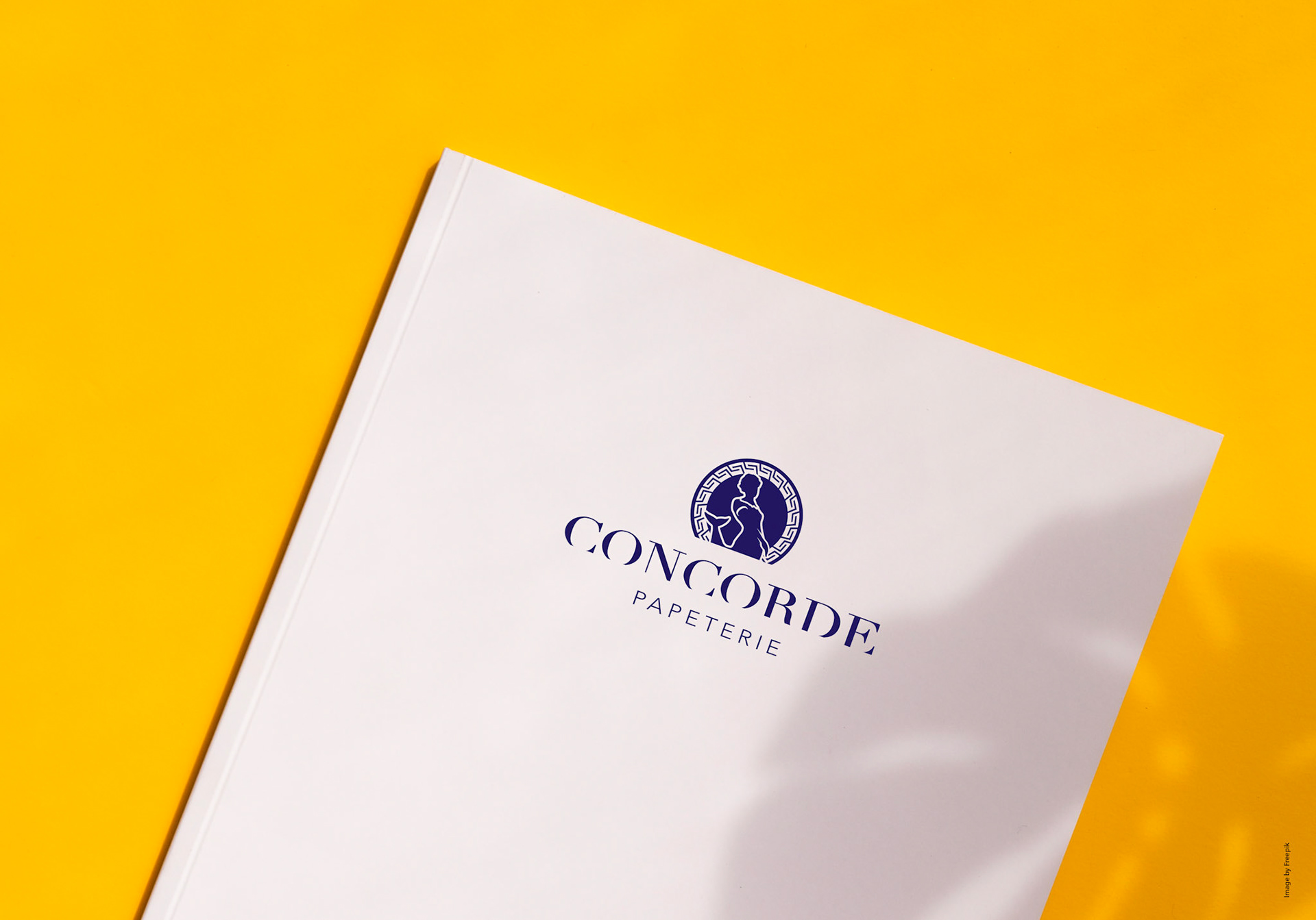 Création graphique d'un Logo avec déclinaison sur papeterie / CONCORDE Papeterie