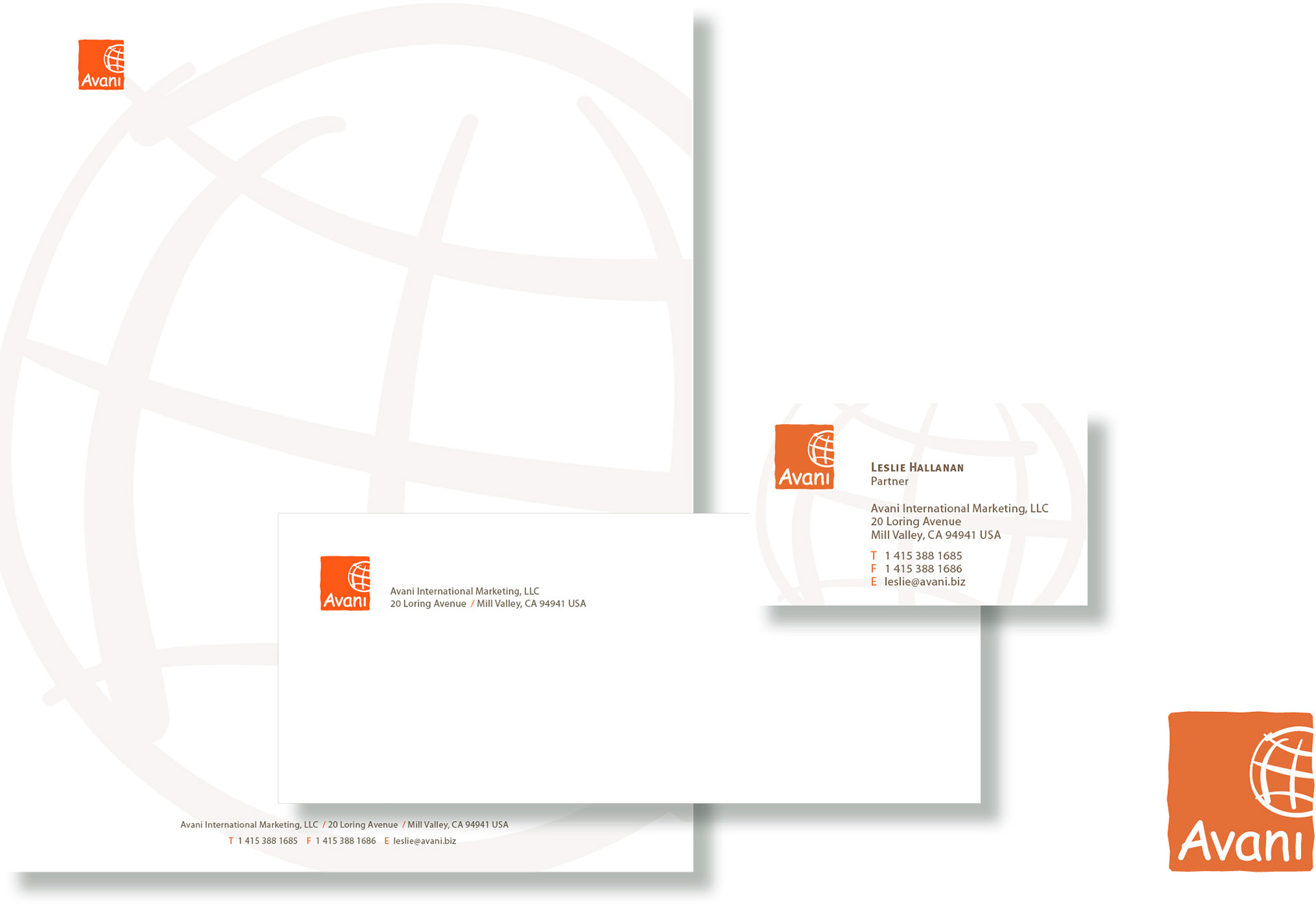 AVANI INTERNATIONAL MARKETING | Logo + identity