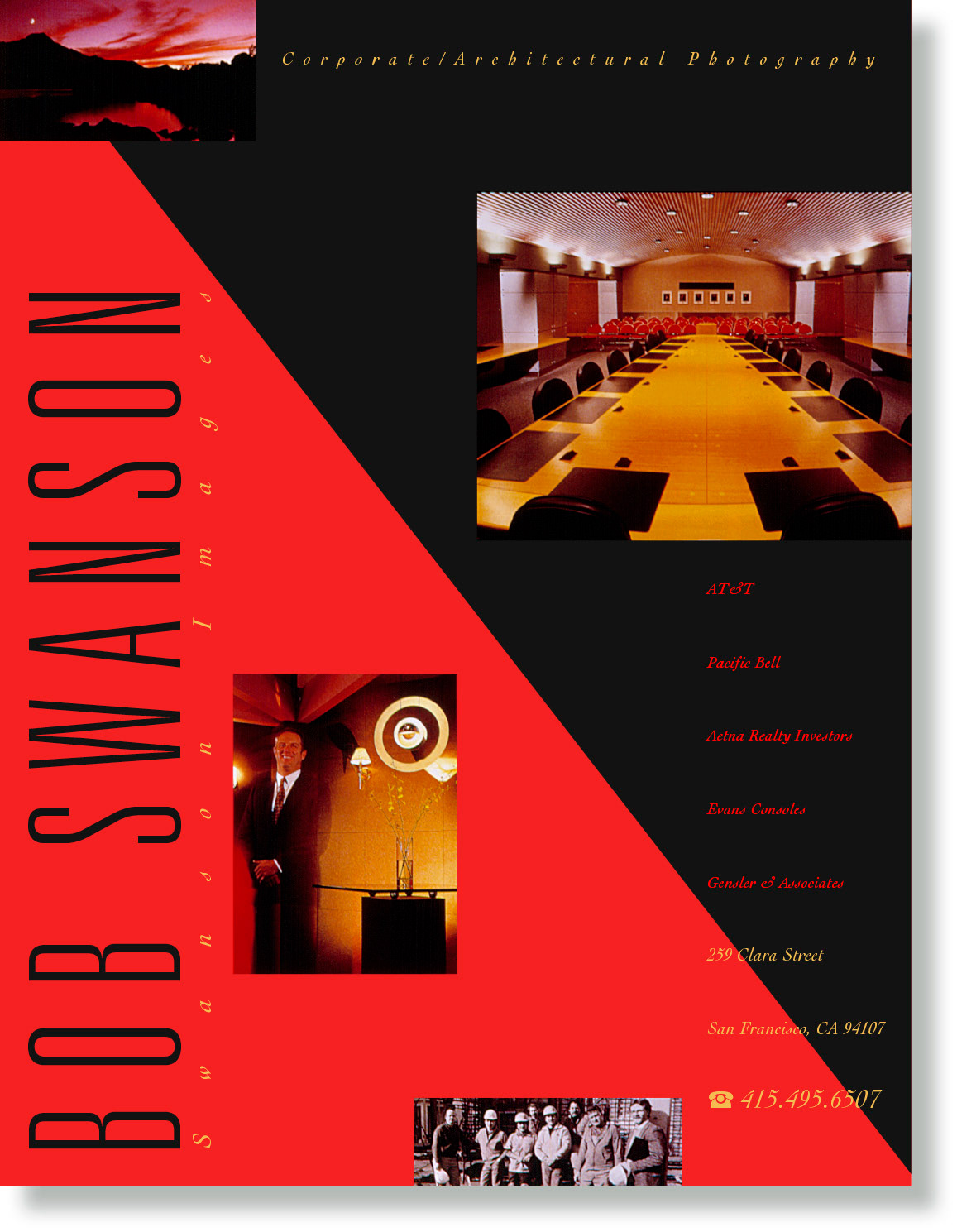 SWANSON PHOTOGRAPHY | Artist WorkBook Self-Promotion