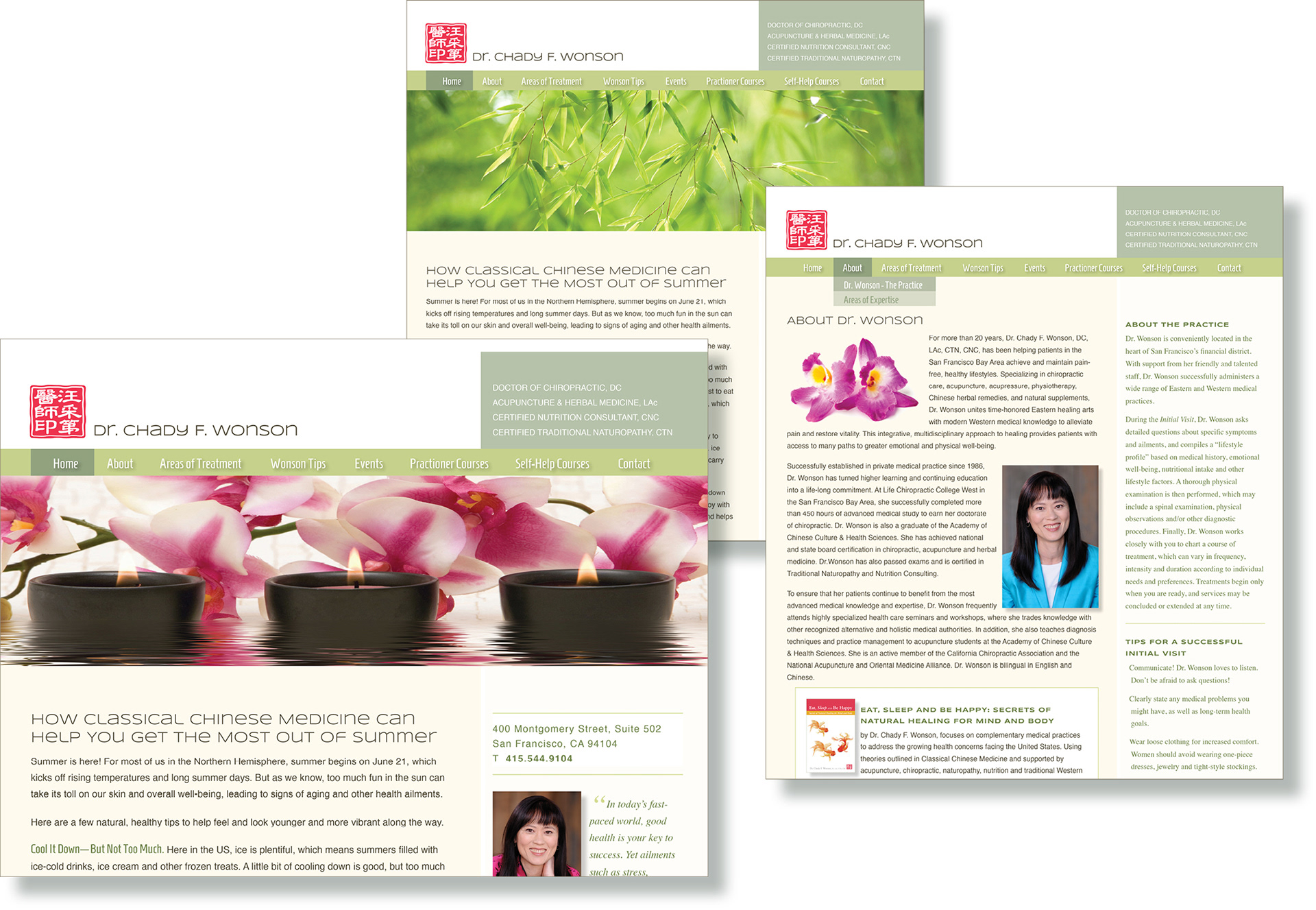 DR. CHADY WONSON CHIROPRACTIC | Web Design