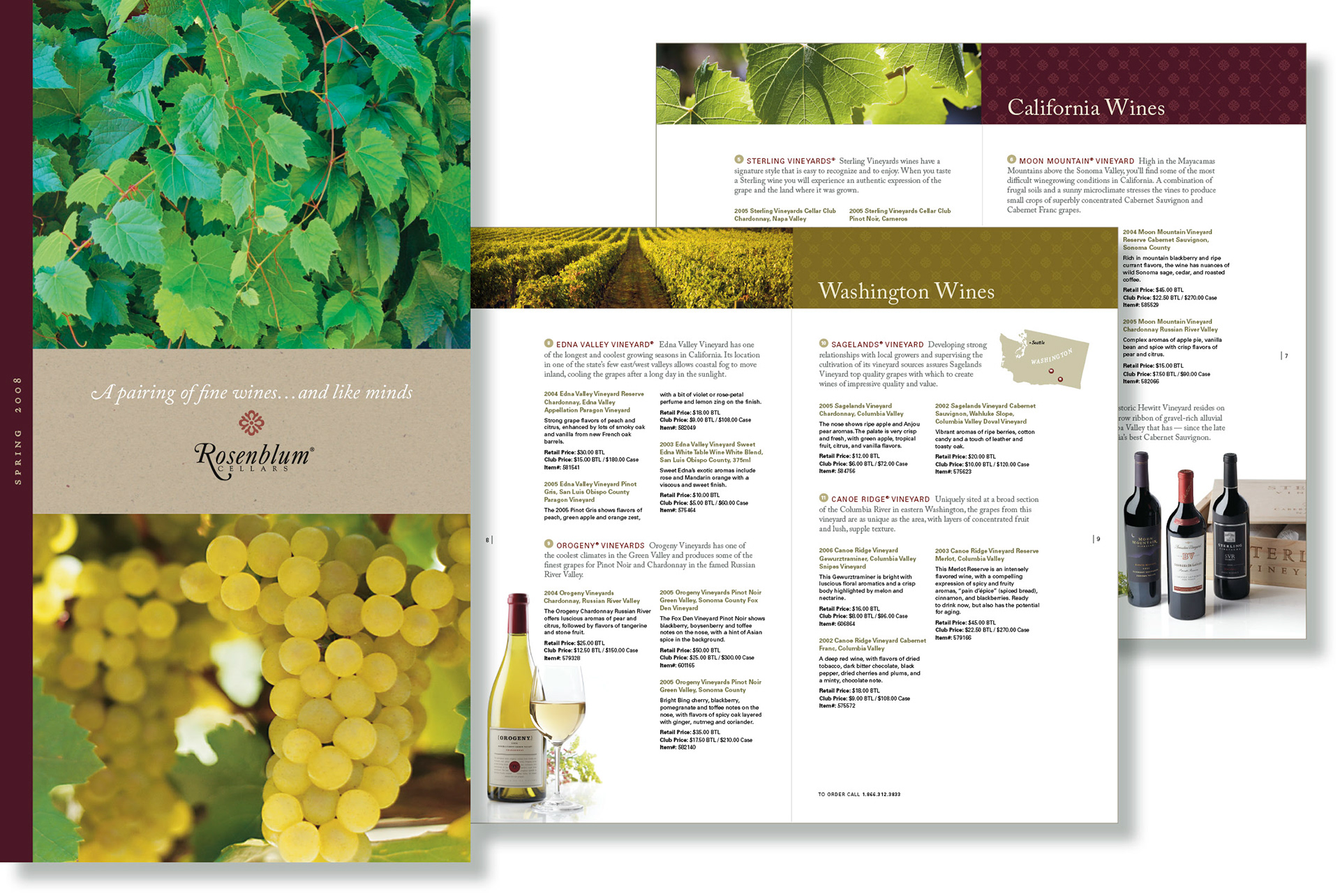DIAGEO CHATEAU & ESTATE WINES | Rosenblum Cellars Spring Catalog