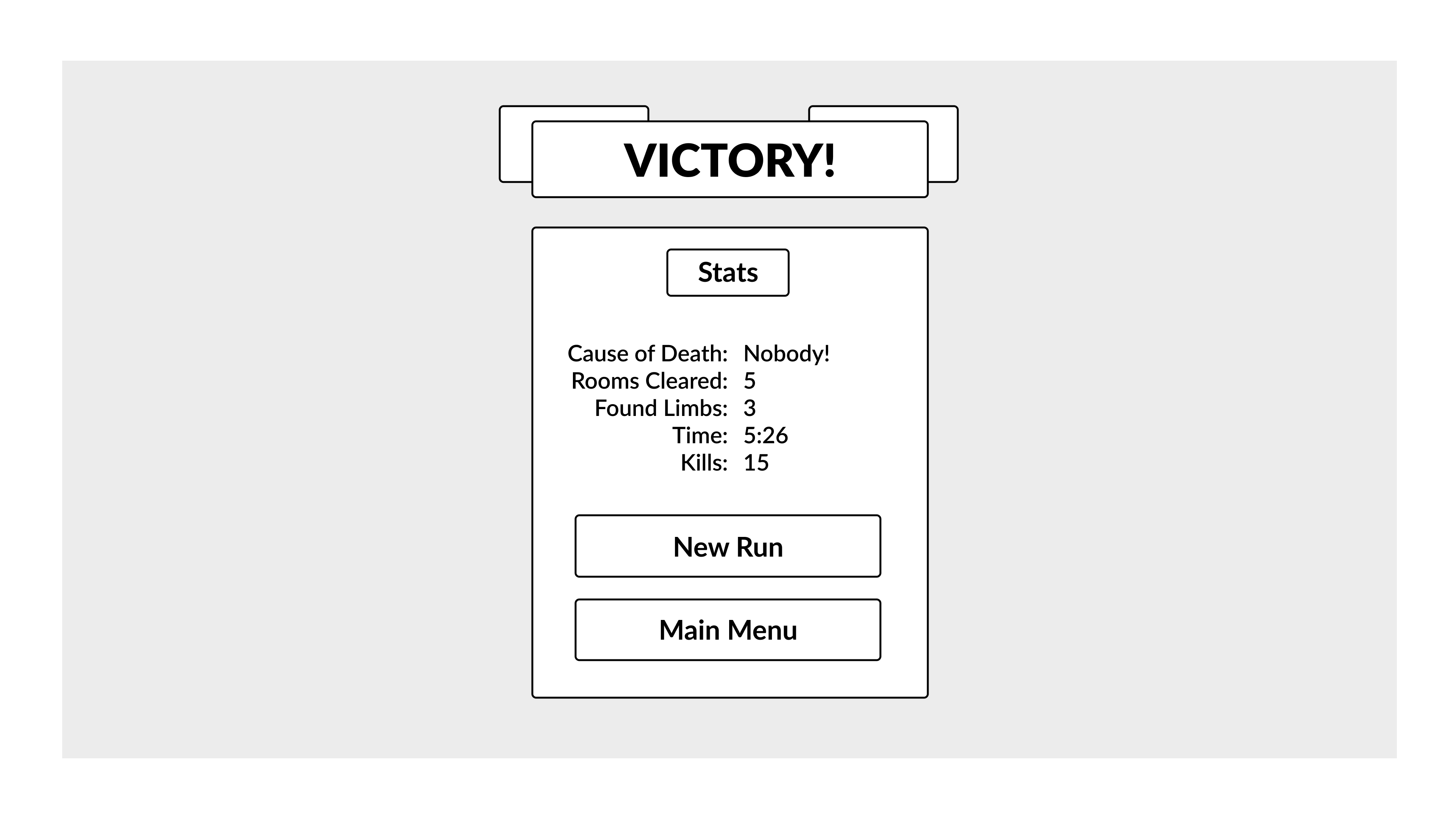 Victory Screen