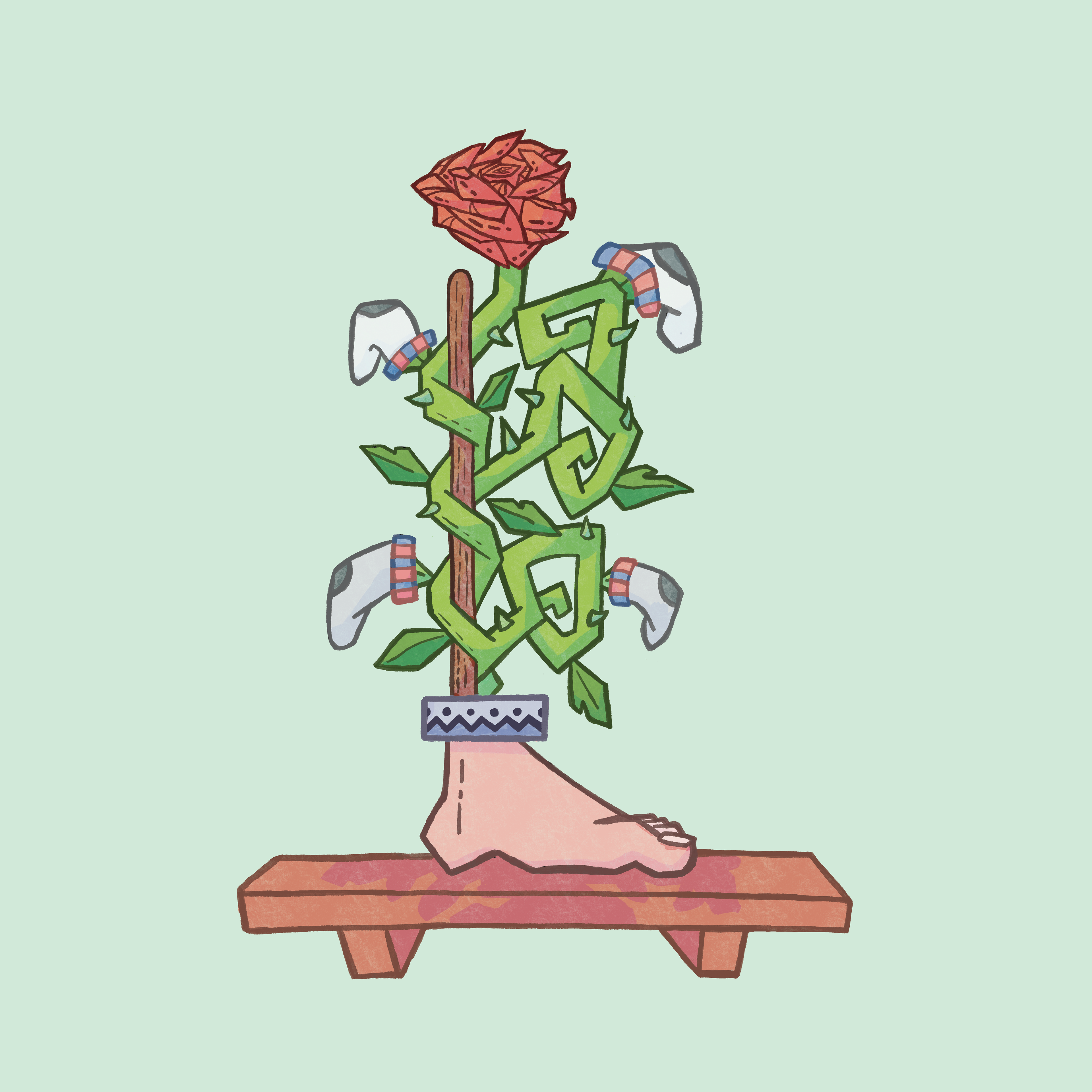 Stemming from the Sole - Illustration