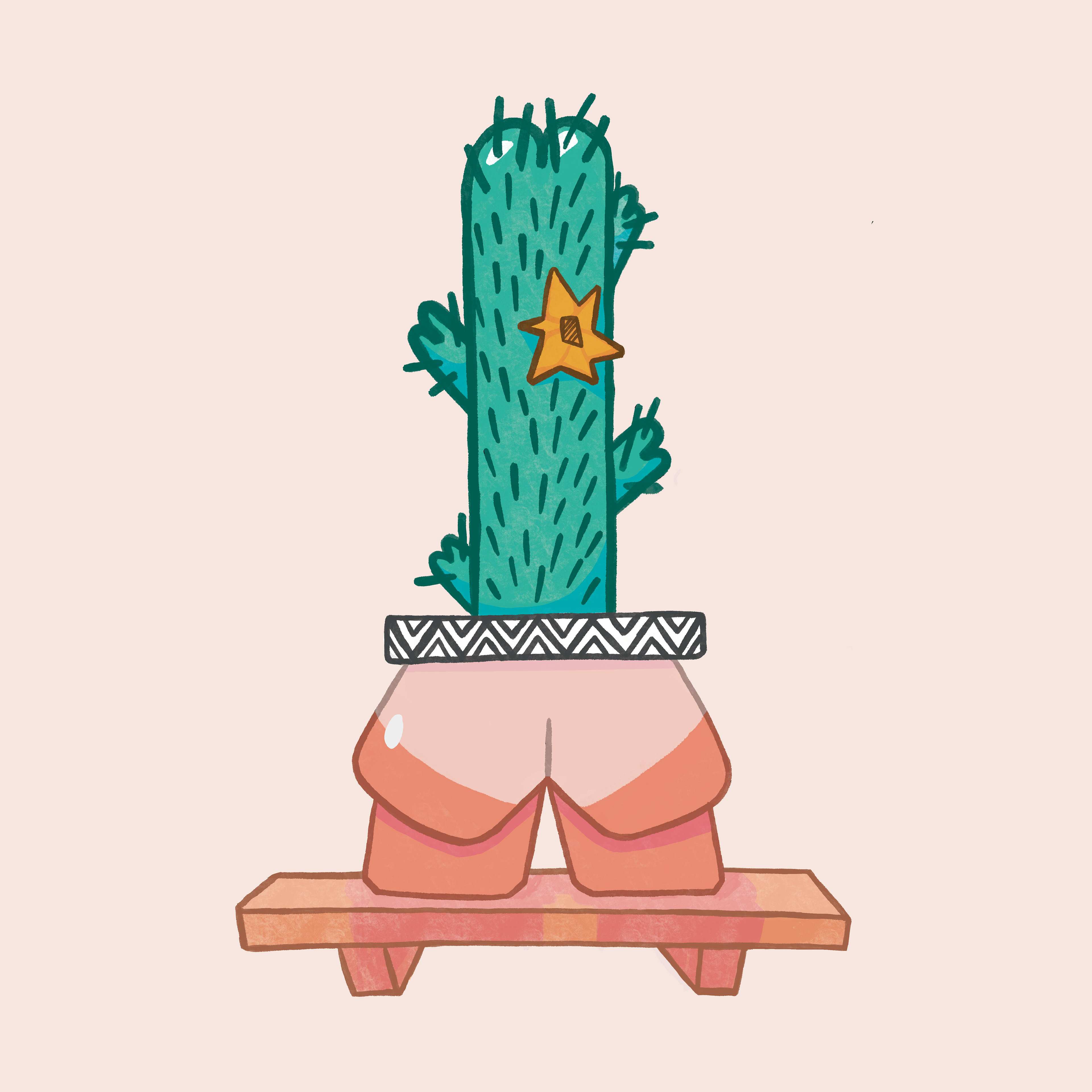 Brickly Booty - Illustration