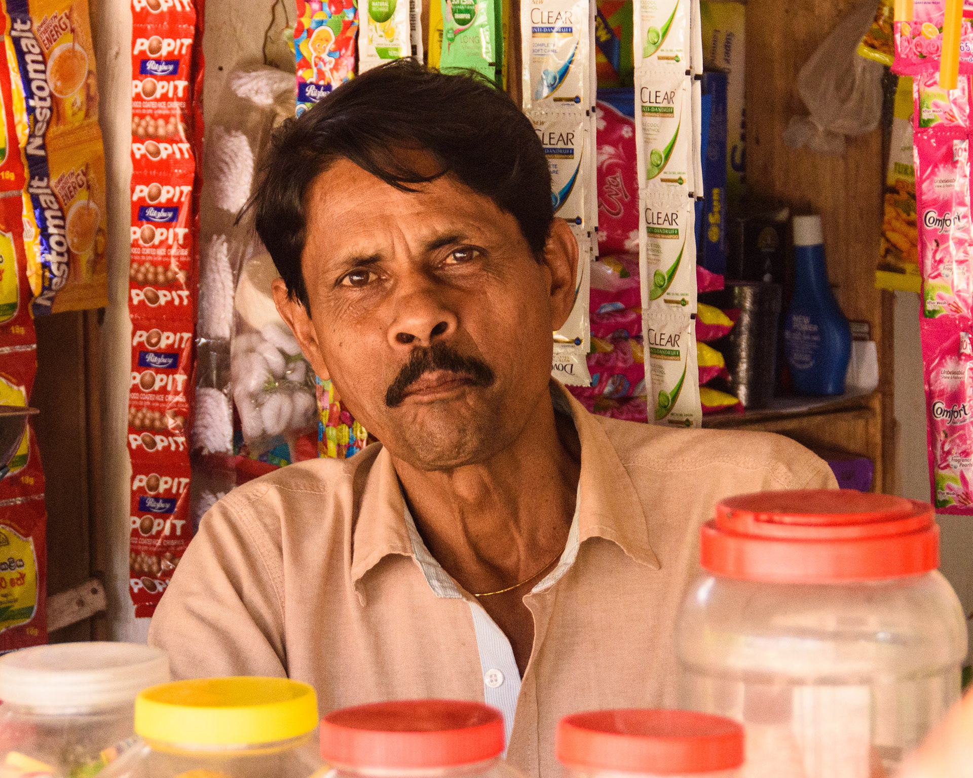 Snoepverloper in Sri Lanka