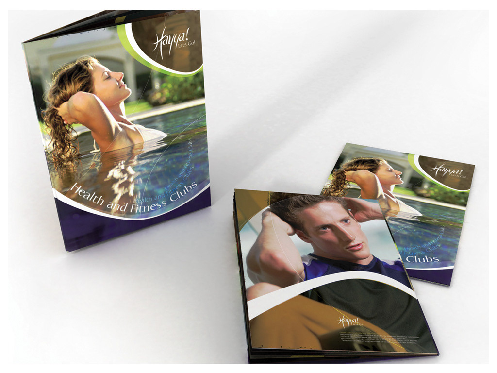 Hayya Health Clubs | Brochure Design