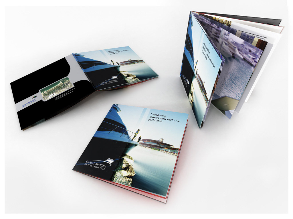 Dubai Marina Yacht Club | Brochure Design