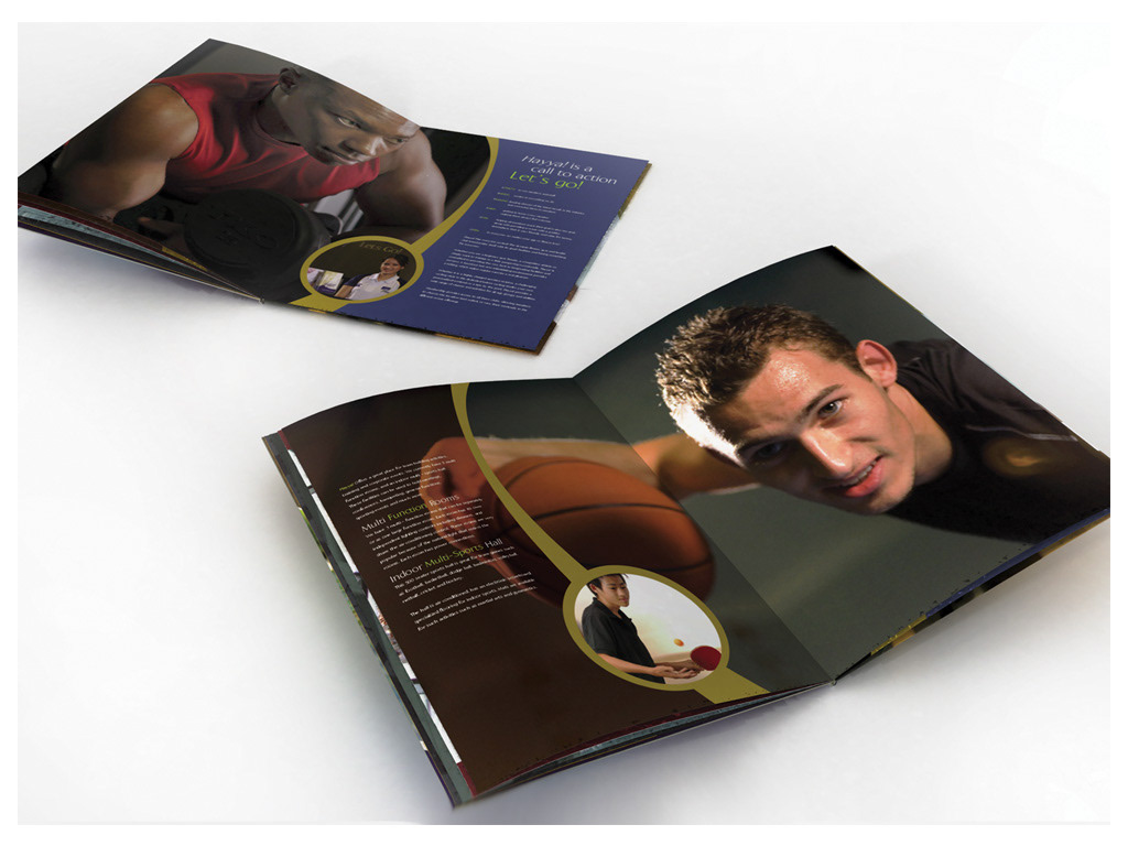 Hayya Health Clubs | Brochure Design