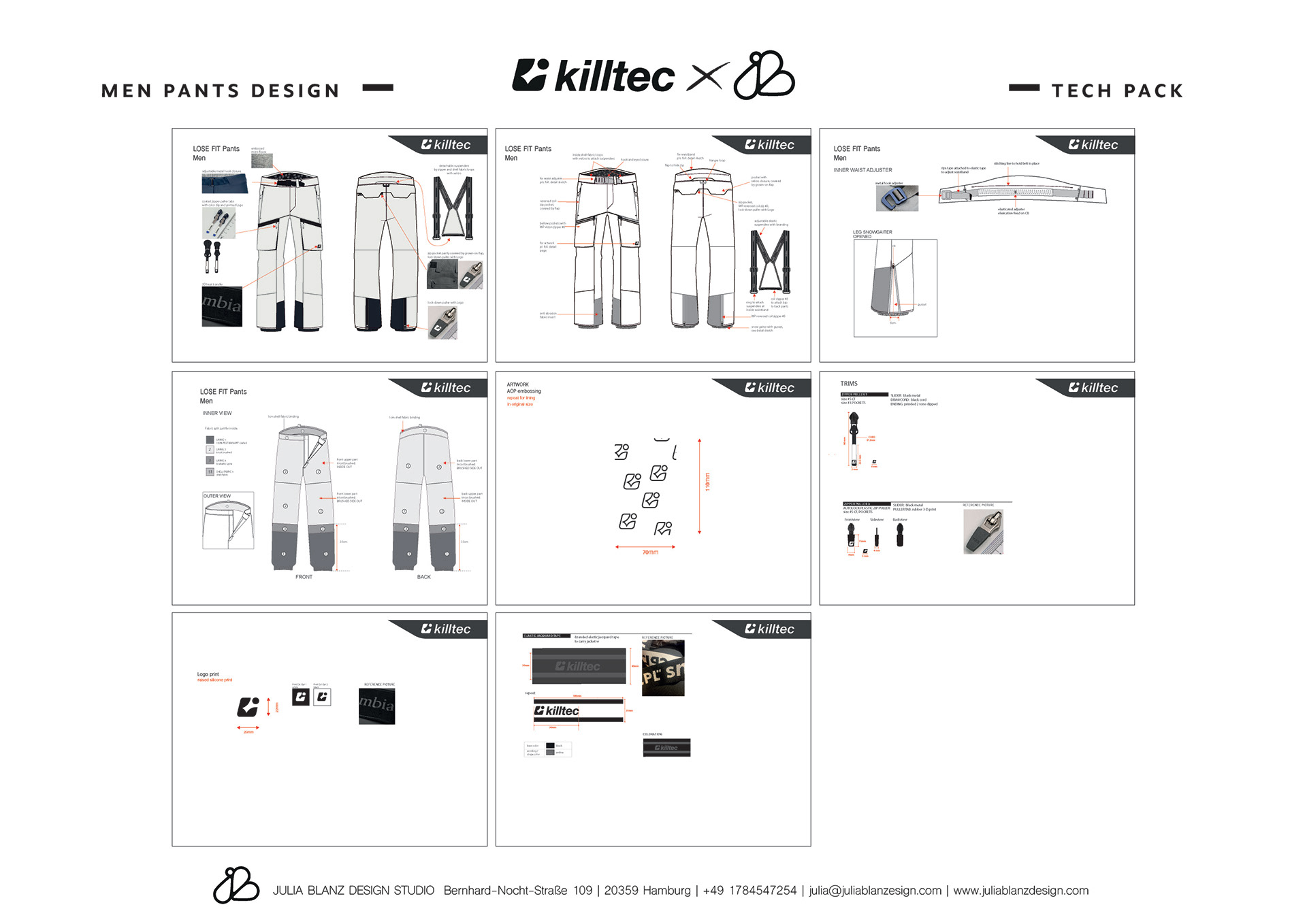 MEN TECH-PACK SNOW PANTS