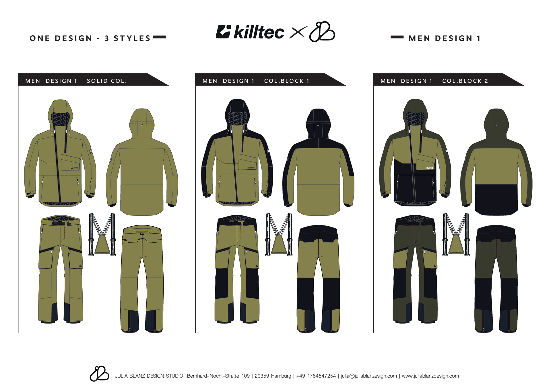 MEN: 1 DESIGN 3 COLOUR BLOCKS