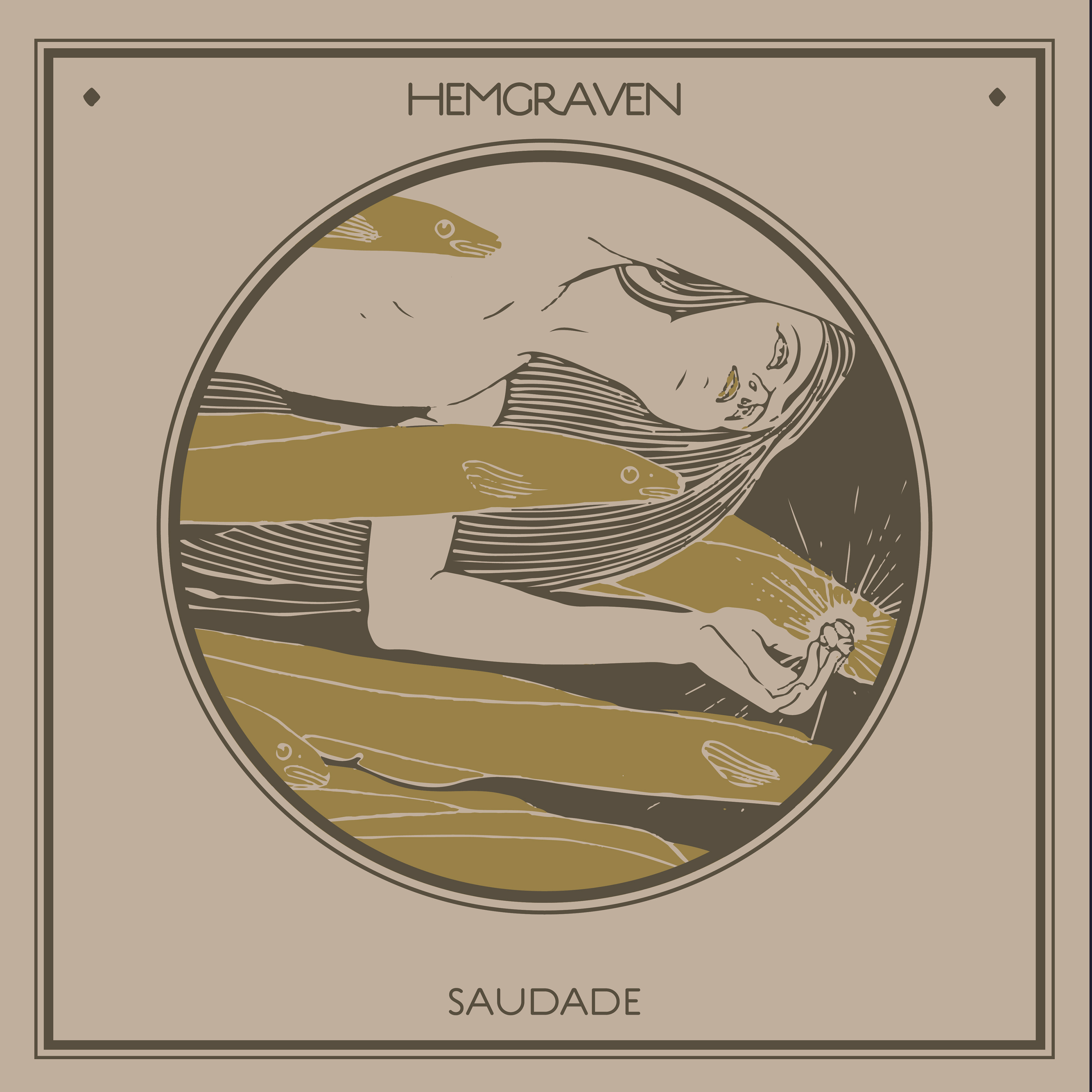 Form/layout: Hemgraven - "Saudade", singel, 2015.