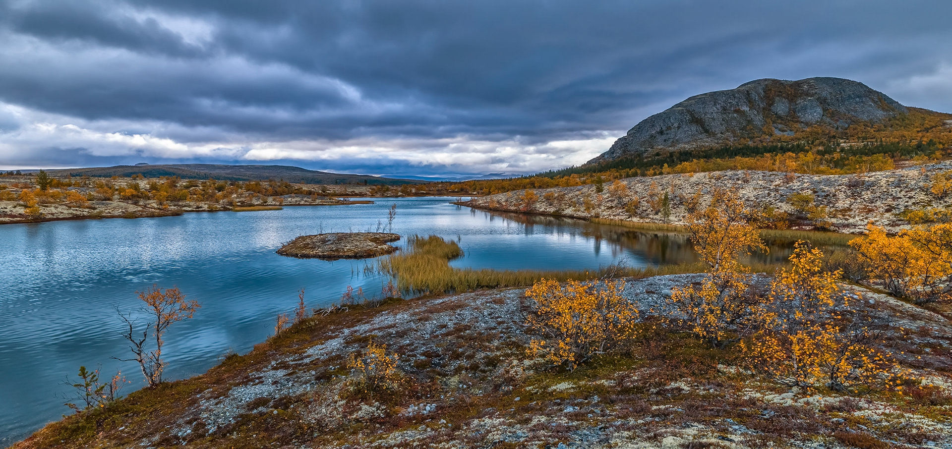 View toward the north from Dørålen in Rondane NP