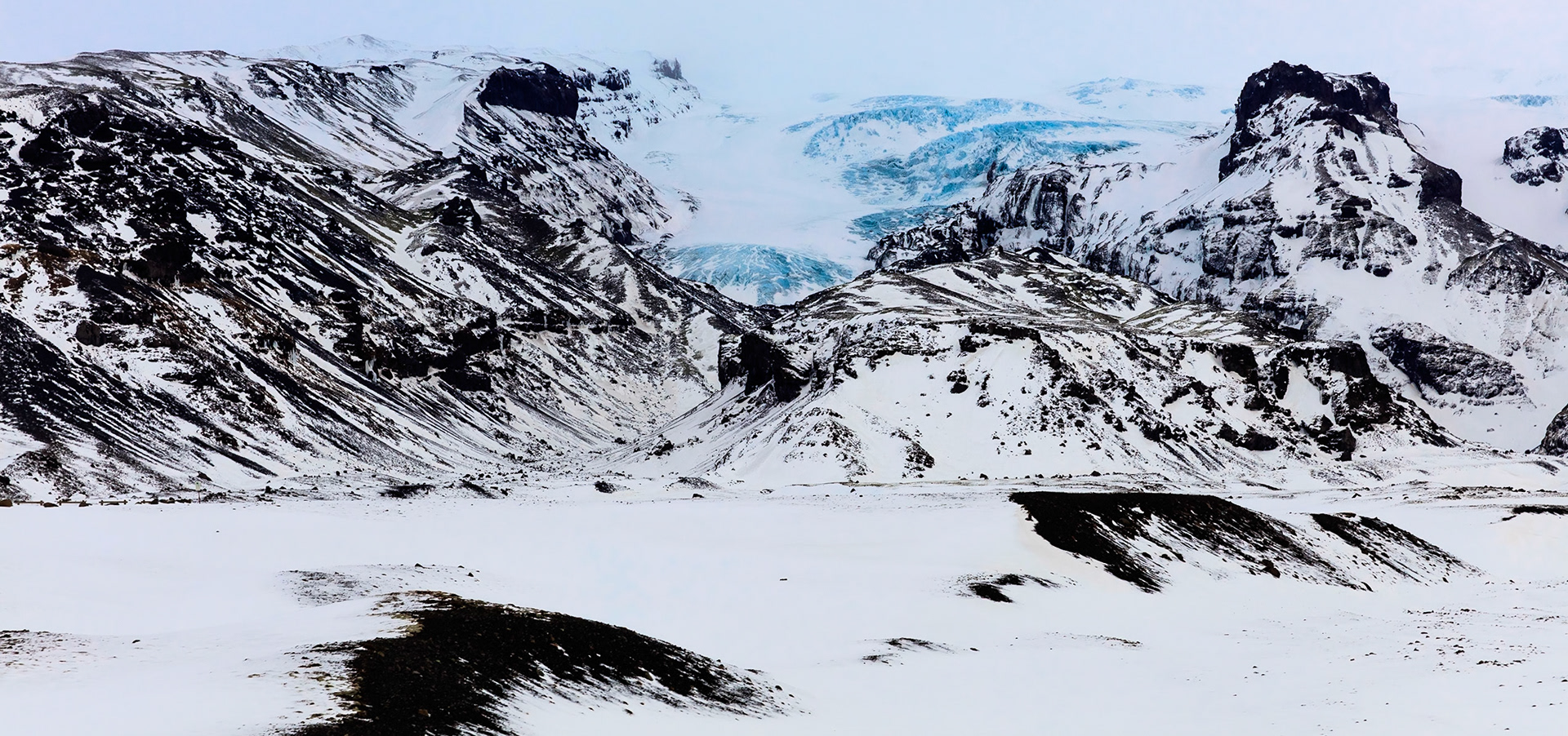 Svinafell Blue Ice Glacier