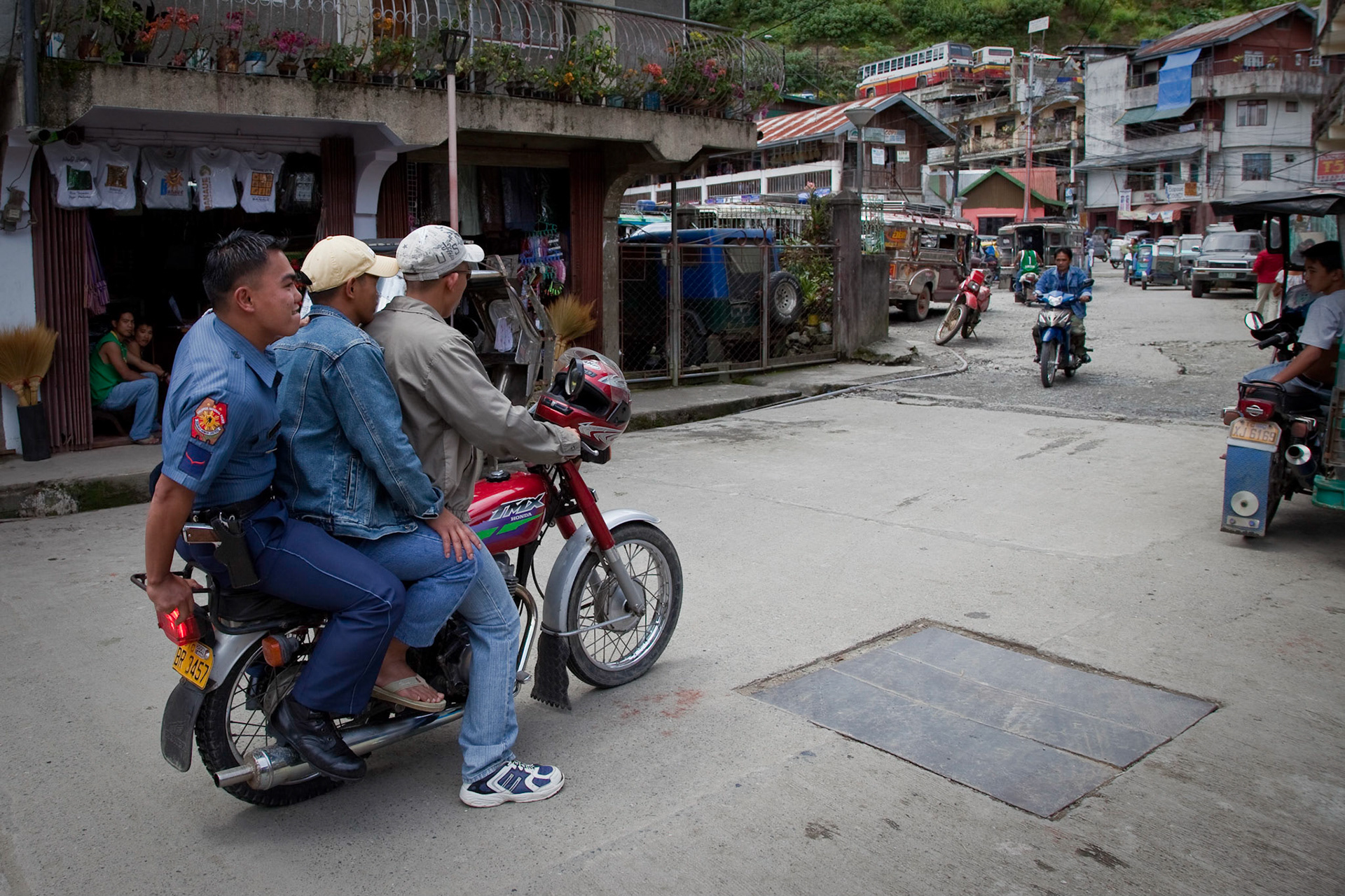 Local policeman Banue Philippines
